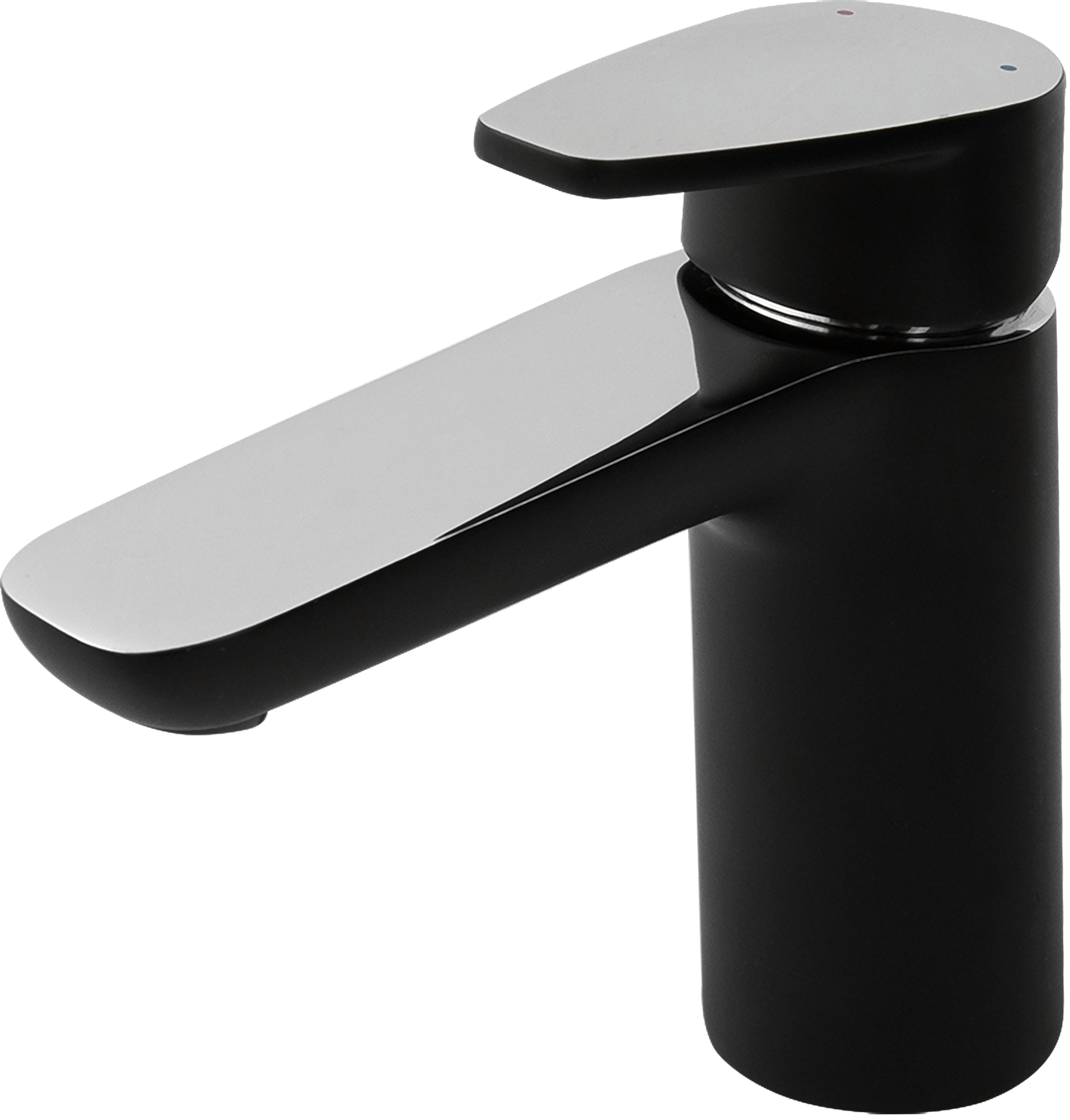 Изображение товара Смеситель для раковины Sensea Monroe однорычажный цвет чёрный