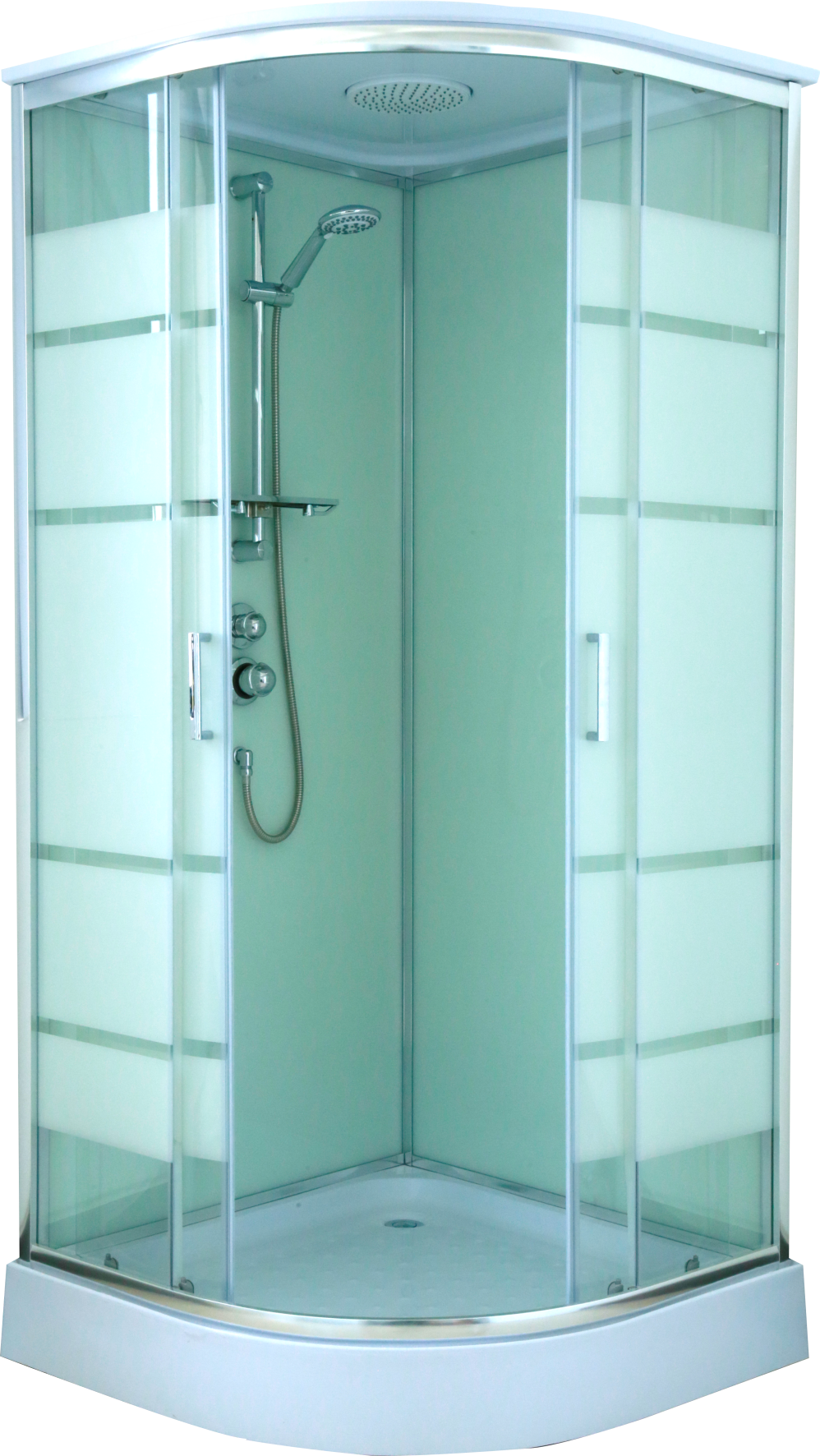 Изображение товара Душевая кабина Isbirni 90х90 см низкий поддон