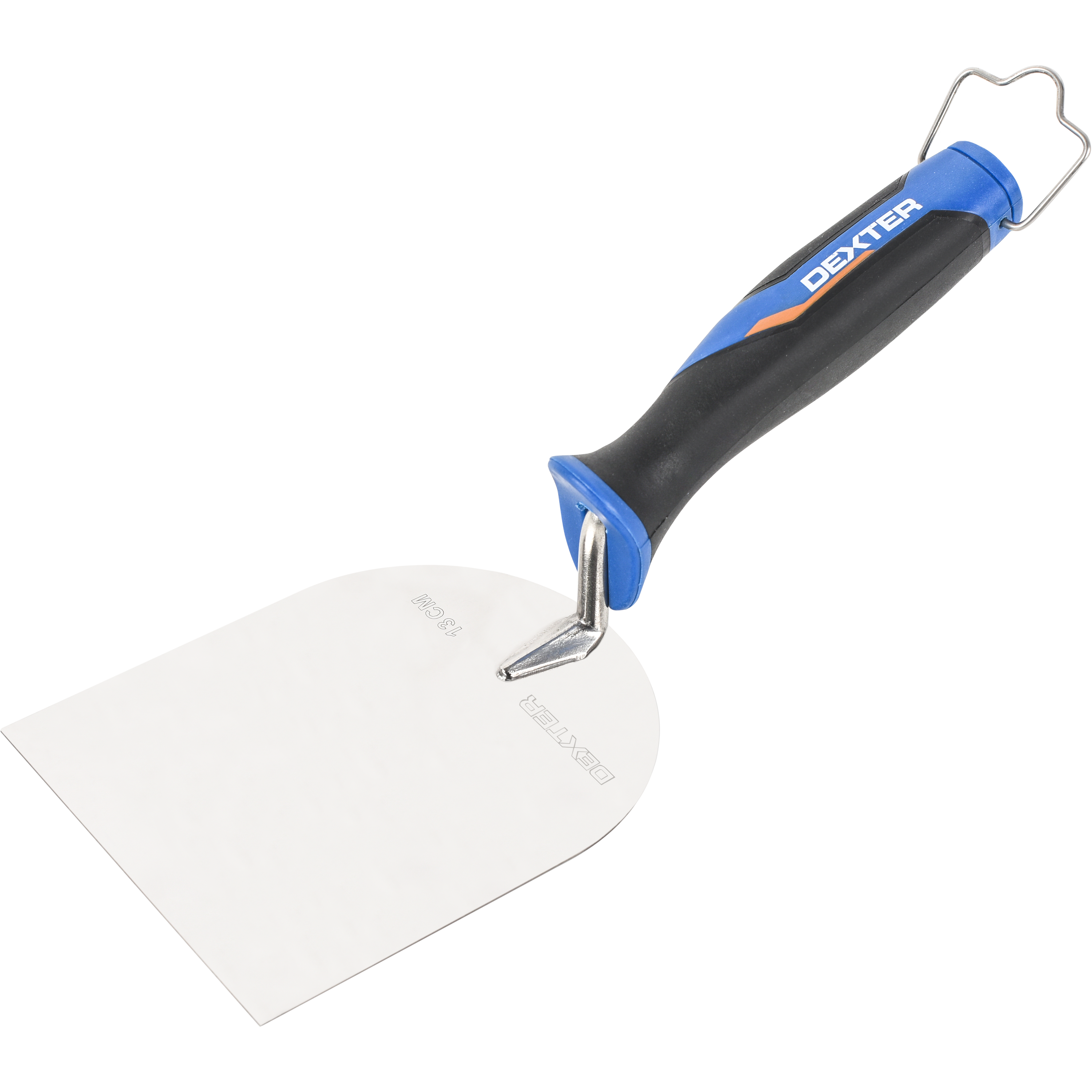 Изображение товара Кельма штукатura Dexter LH-TR1036 130x100 мм для нанесения и разглаживания растворов