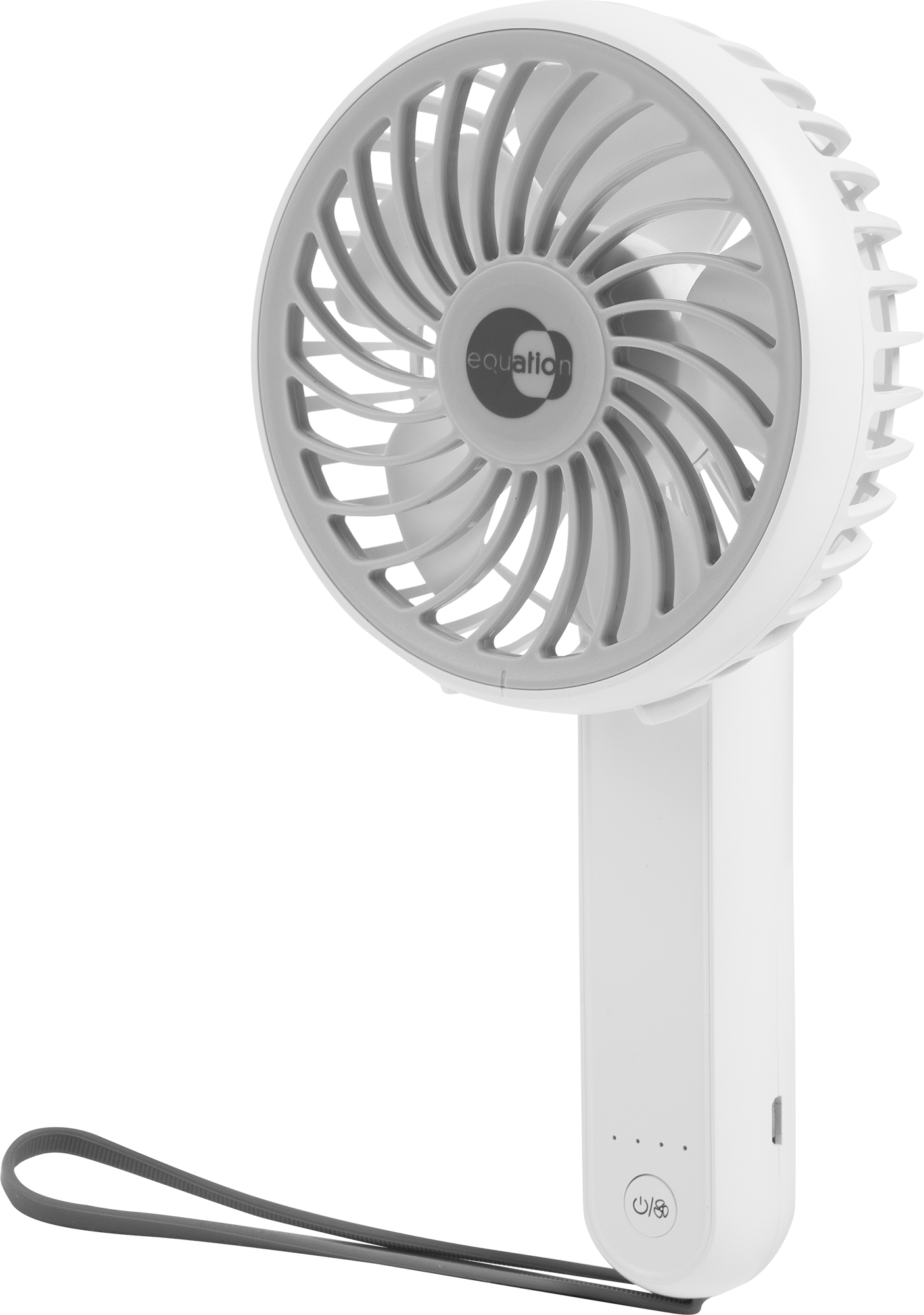 Изображение товара Вентилятор ручной Equation Handy 3 Вт D11 см цвет белый