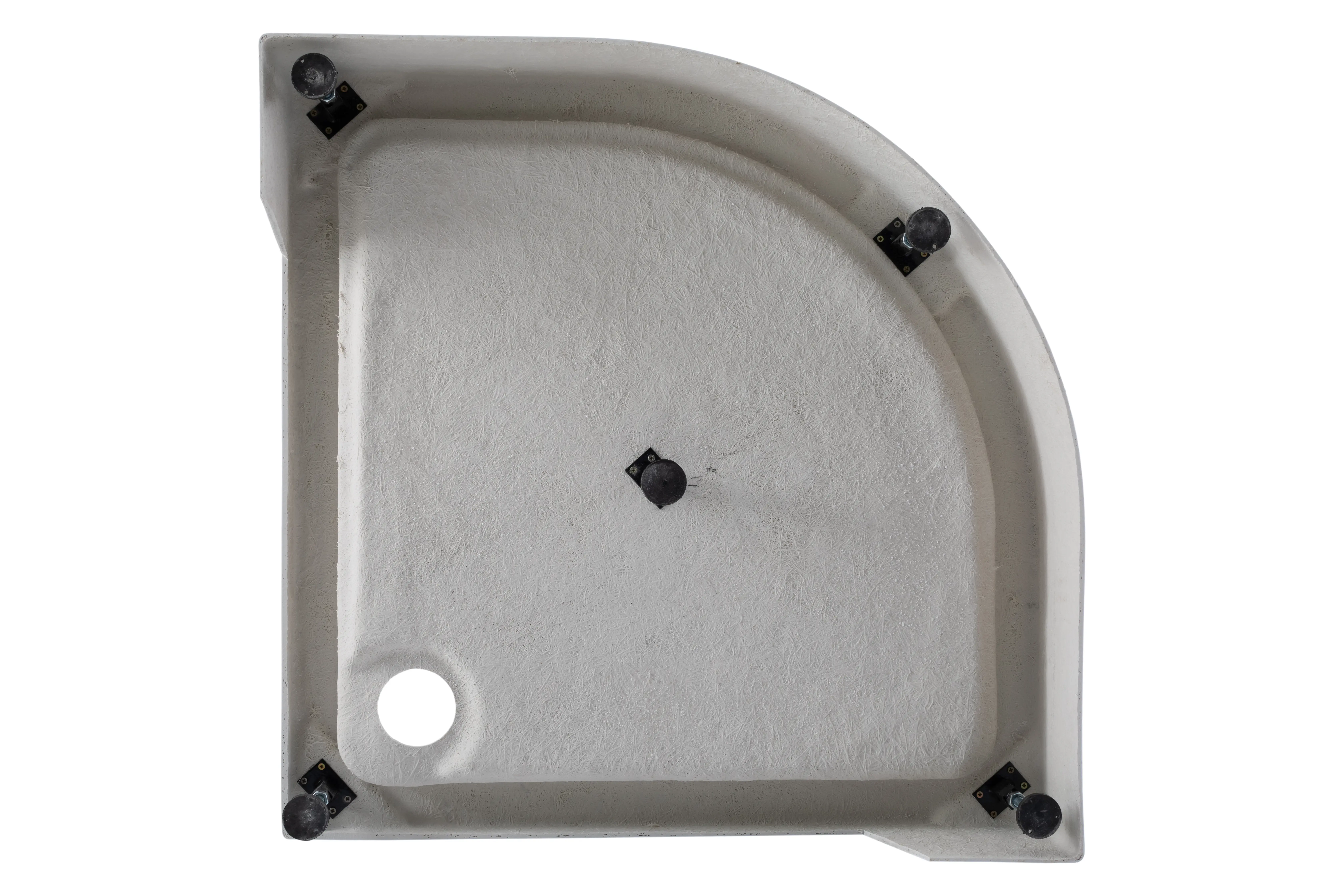 Душевой поддон Sensea Basic акрил 90x90 см 1/4 круга - 4