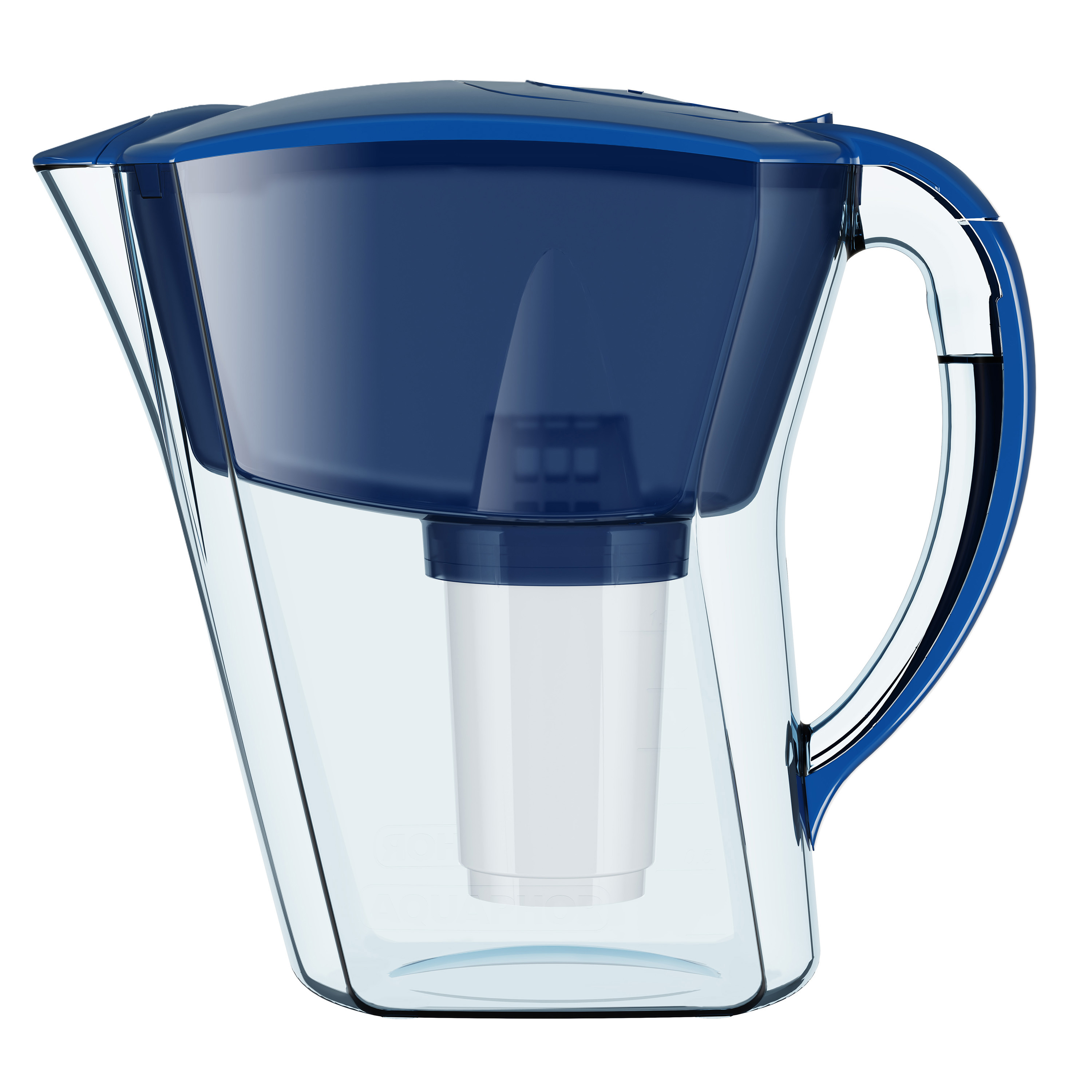 Изображение товара Фильтр-кувшин Аквафор Аквамарин M0003045 3.8 л синего цвета