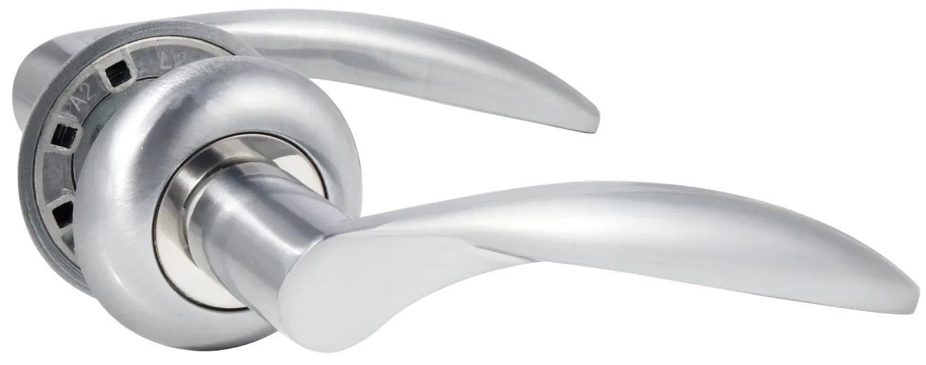 Дверная ручка Edson EDS-13-Z01 без запирания алюминий гальваническое покрытие цвет матовый хром