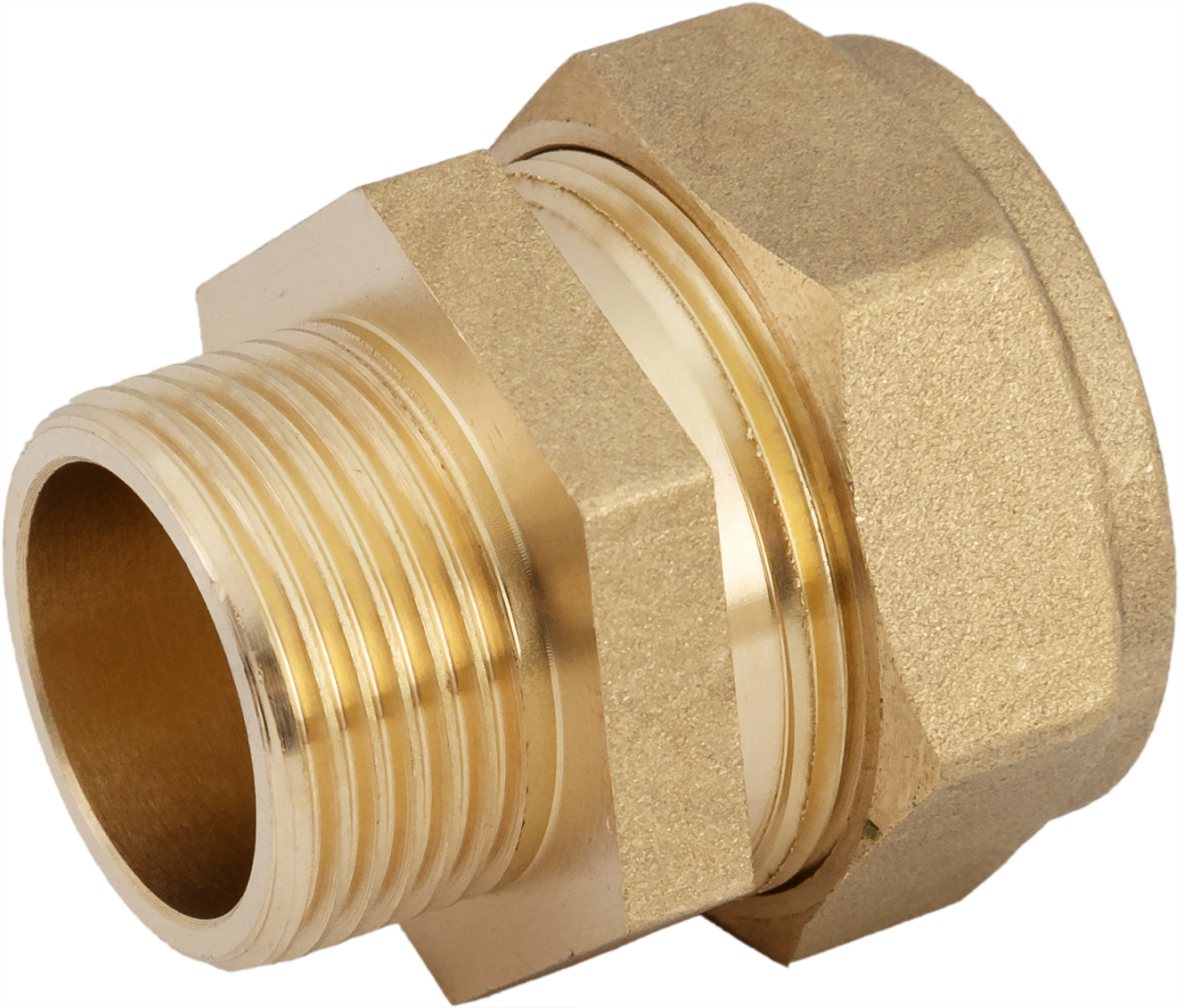 Изображение товара Муфта комбинированная Stahlmann 3/4"x20 мм НР латунь SSML2003/4BEF