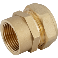 Изображение товара Муфта комбинированная Stahlmann 1"x25 мм ВР латунь SSFL250001BEF