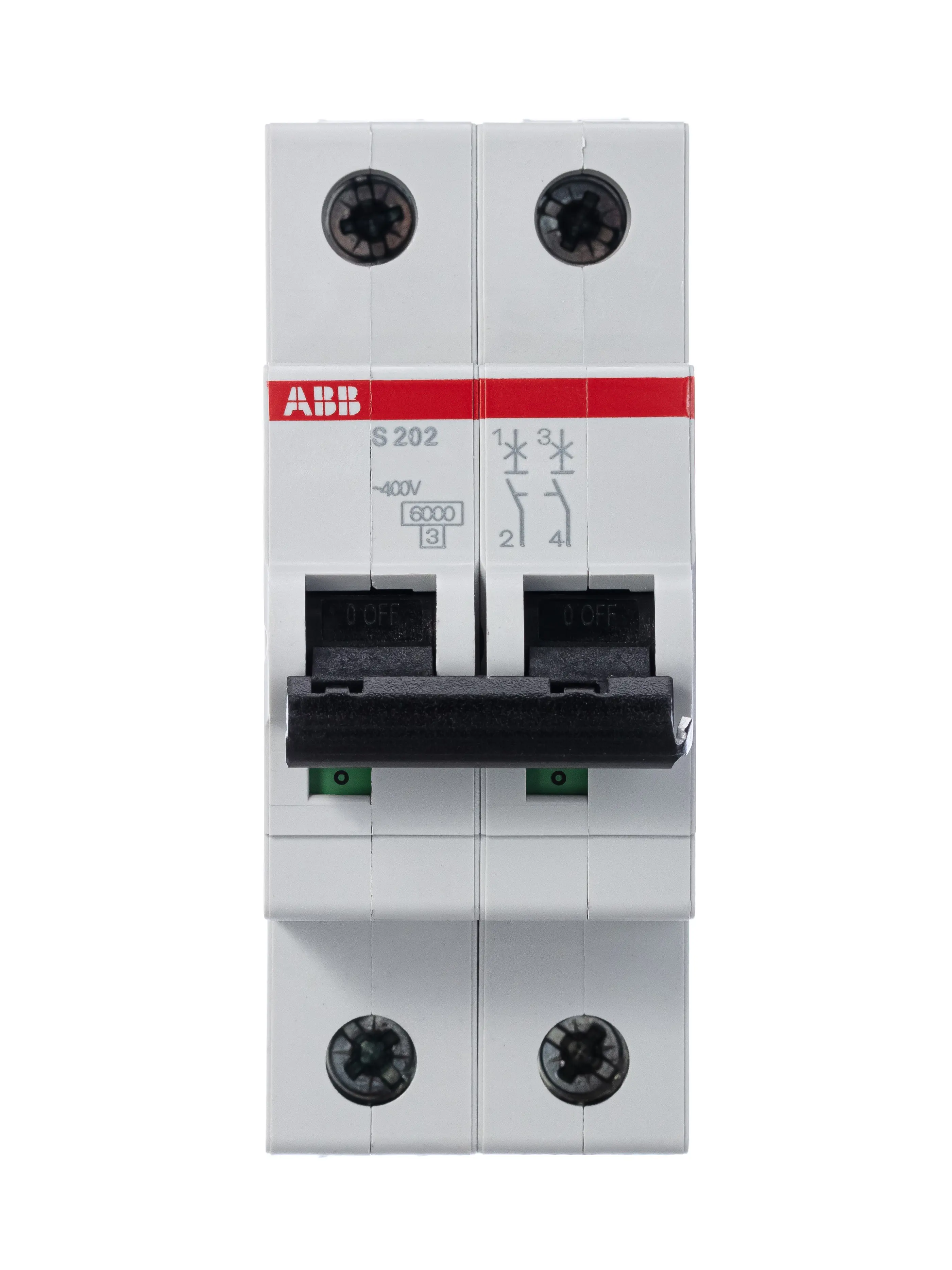 Автоматический выключатель ABB S202 1P N C20 А 6 кА 2CDS252001R0204 - 1