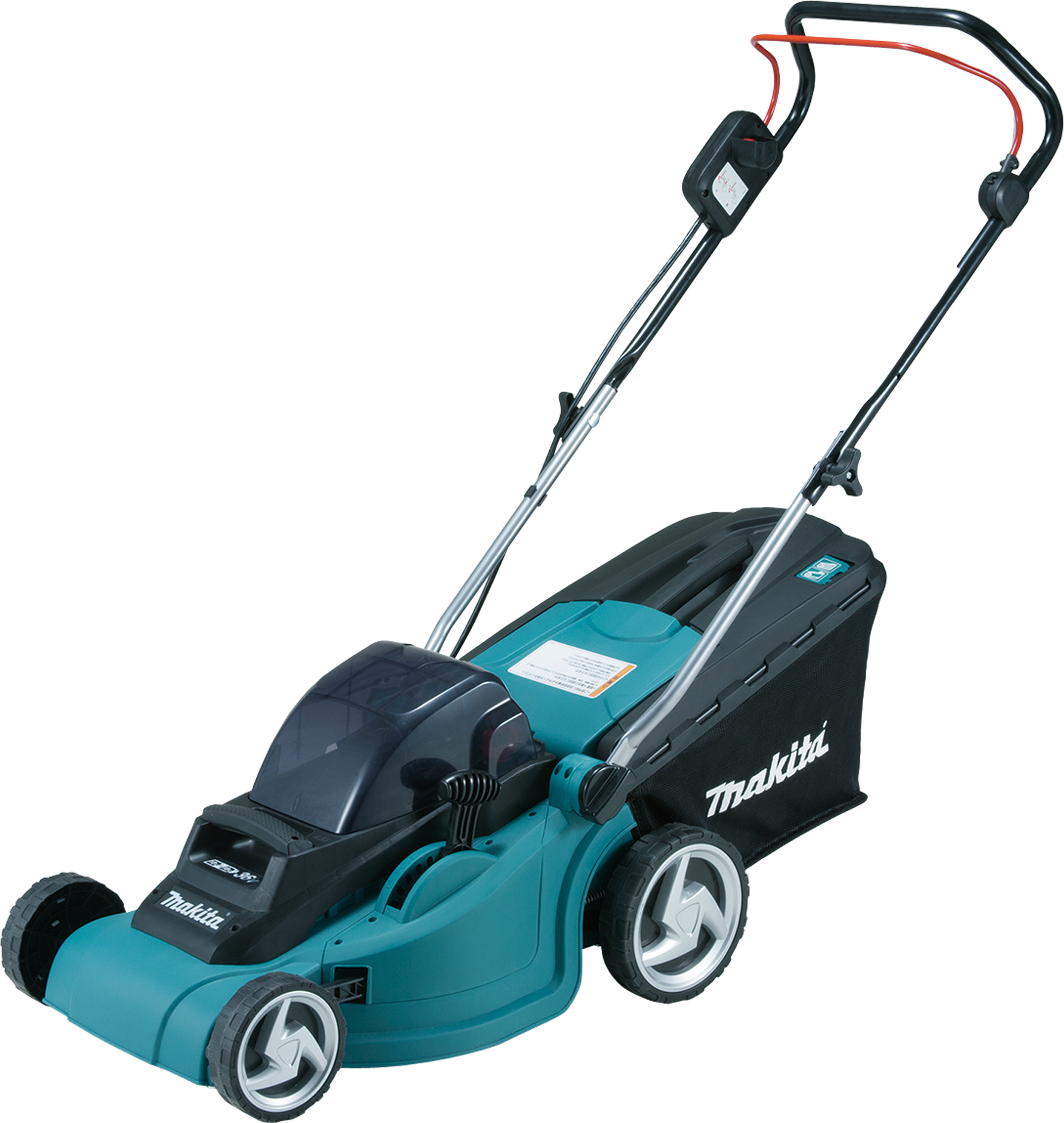 Изображение товара Аккумуляторная самоходная газонокосилка Makita DLM380Z 18 В 38 см