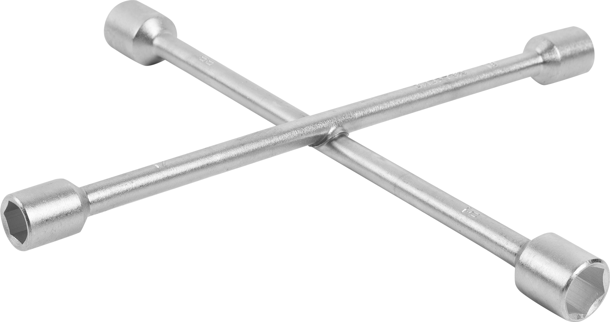 Ключ баллонный крестообразный Сибртех 14257 1/2 дюйма 17x19x21 мм длина 220 мм