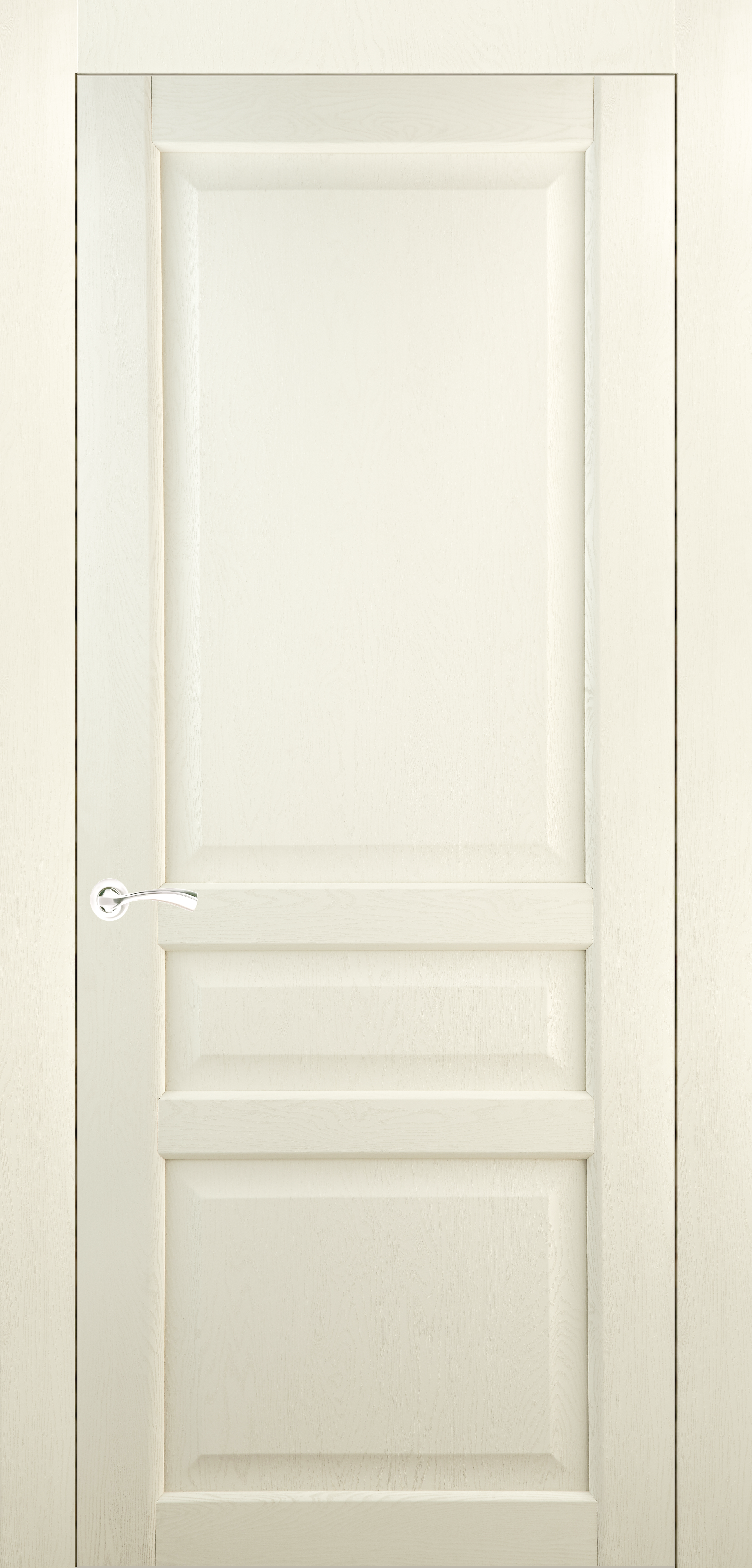 Изображение товара Дверь межкомнатная глухая Artens Мария 80x200 см ПВХ цвет айвори с фурнитурой