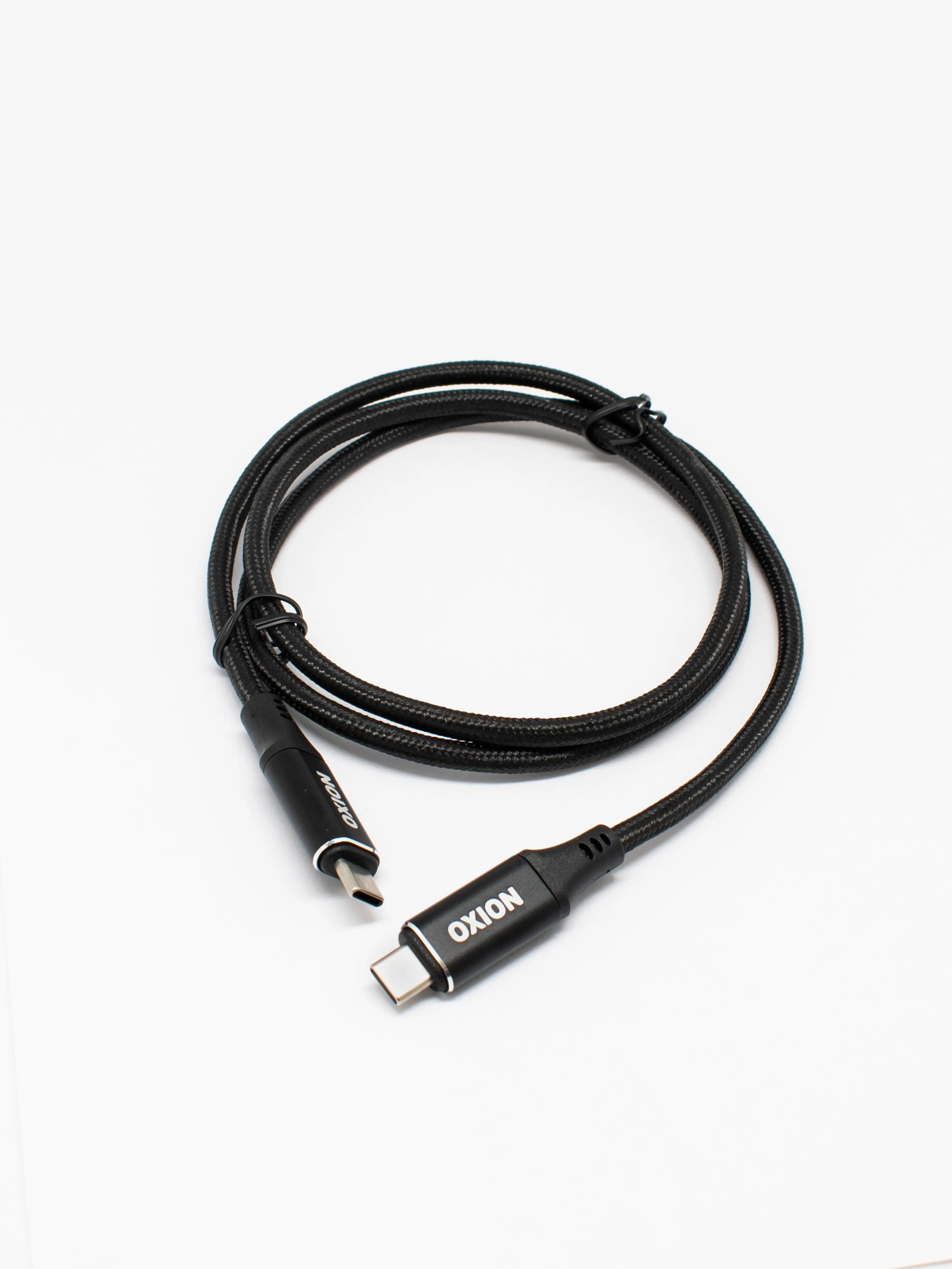 Кабель Oxion Type-C-Type-C 1 м цвет черный