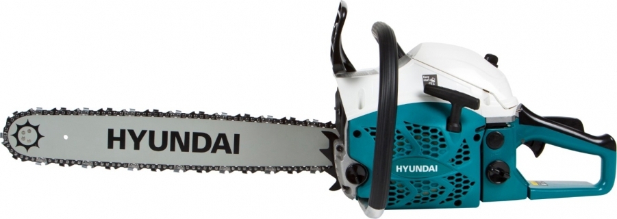 Изображение товара Бензопила Hyundai X 520 с мощностью 3.4 л.с и шиной 50 см