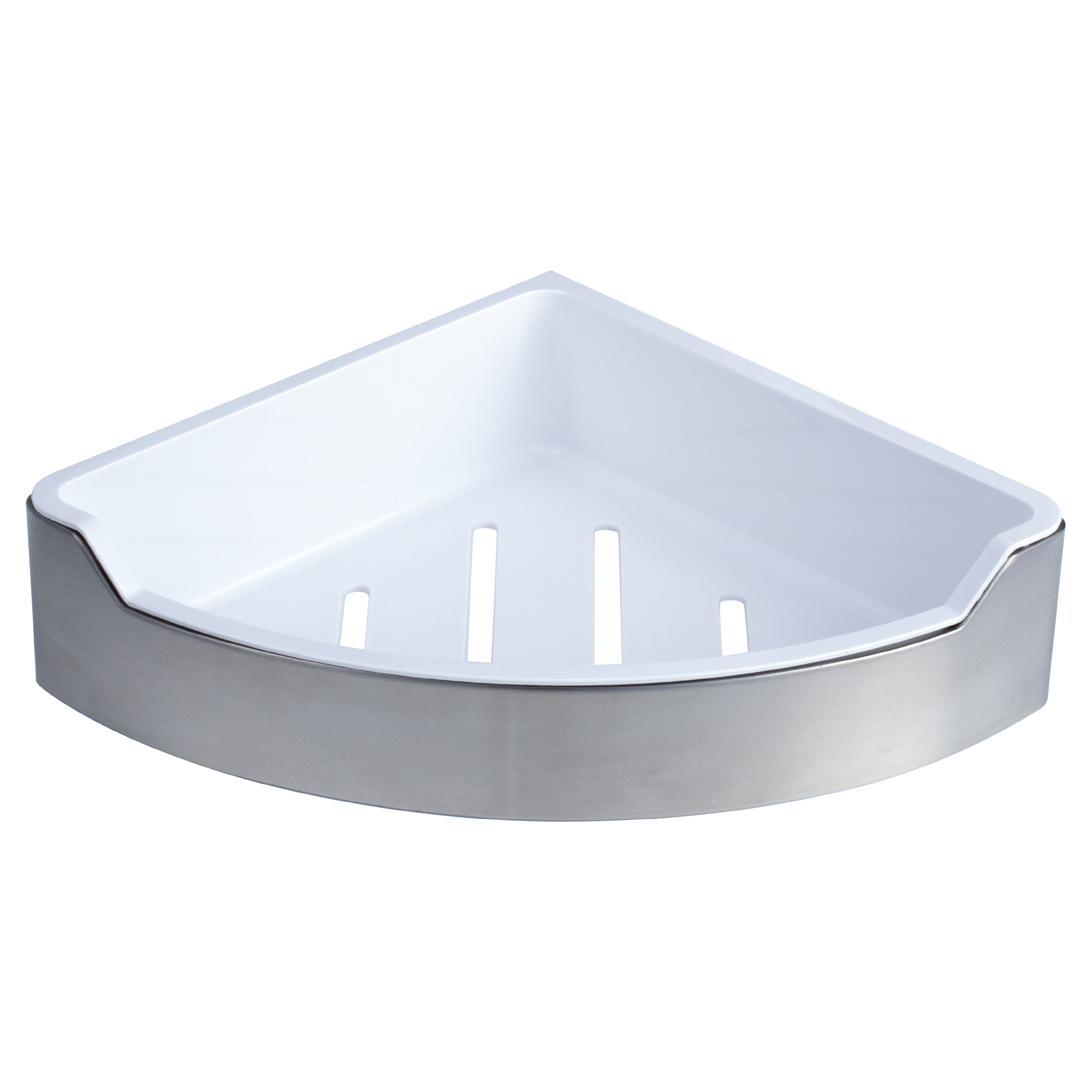 Изображение товара Полка угловая Fixsen Hotel FX-31003D для ванной комнаты, глянцевая, нержавеющая сталь