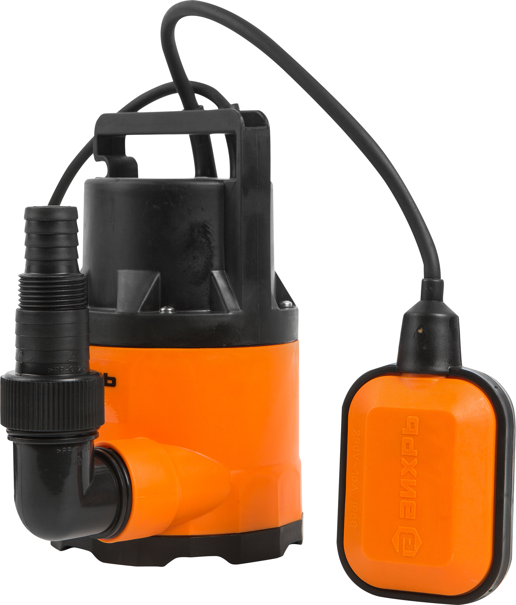 Изображение товара Насос погружной дренажный для чистой воды Вихрь ДН-300, 10100 л/час