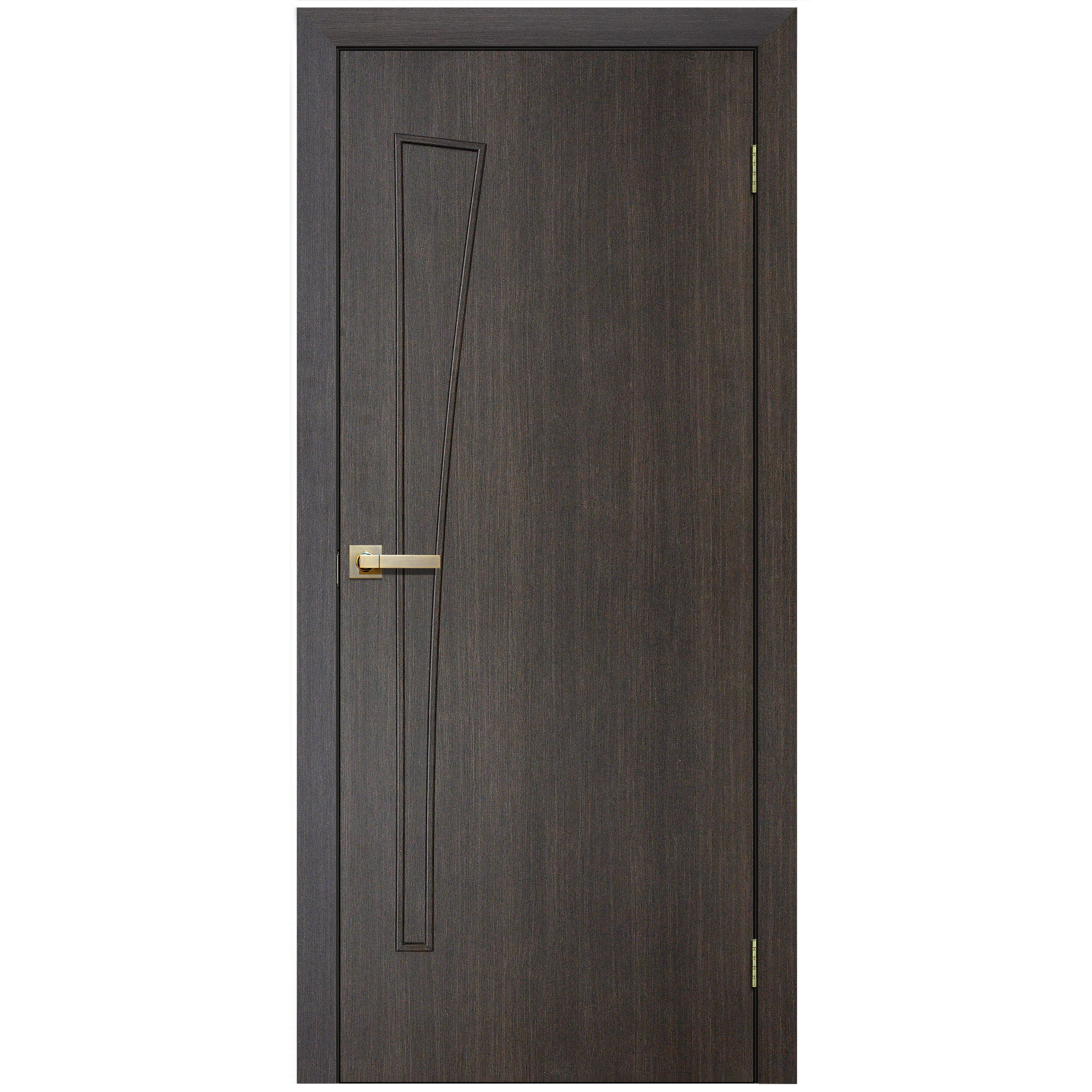 Изображение товара Дверь межкомнатная глухая ламинированная Белеза 70x200 см цвет венге