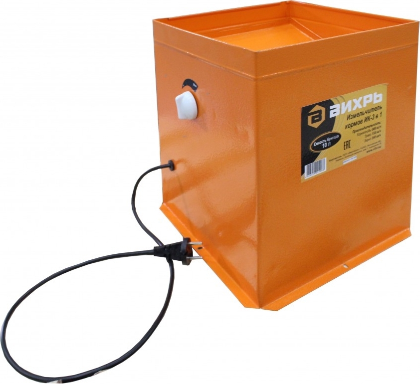 Изображение товара Измельчитель кормов Вихрь ИК 3-в-1 10 л