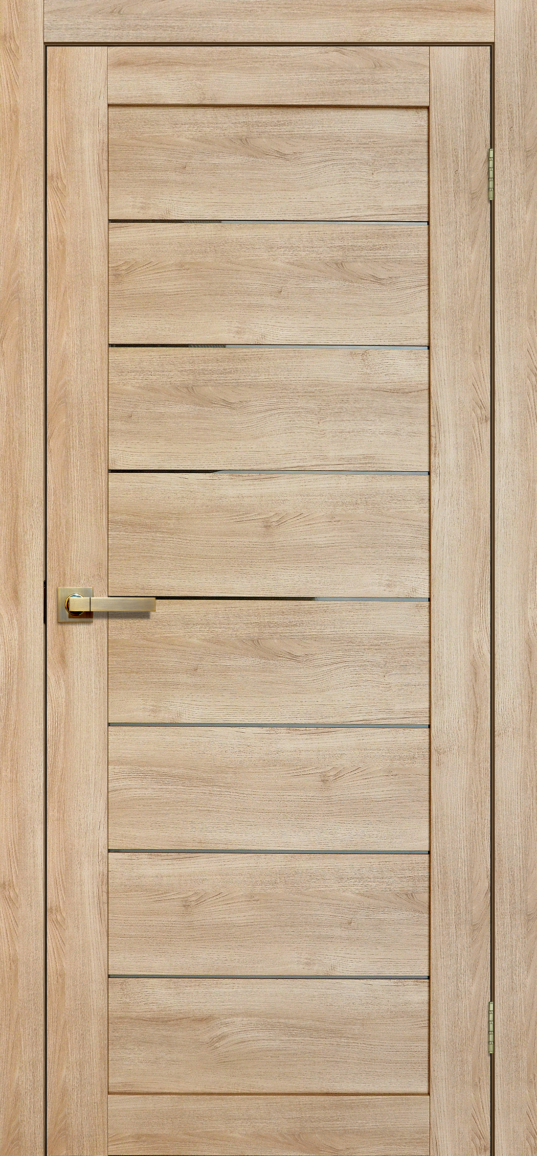 Изображение товара Дверь межкомнатная Лайн 90x200 см цвет дуб глостер