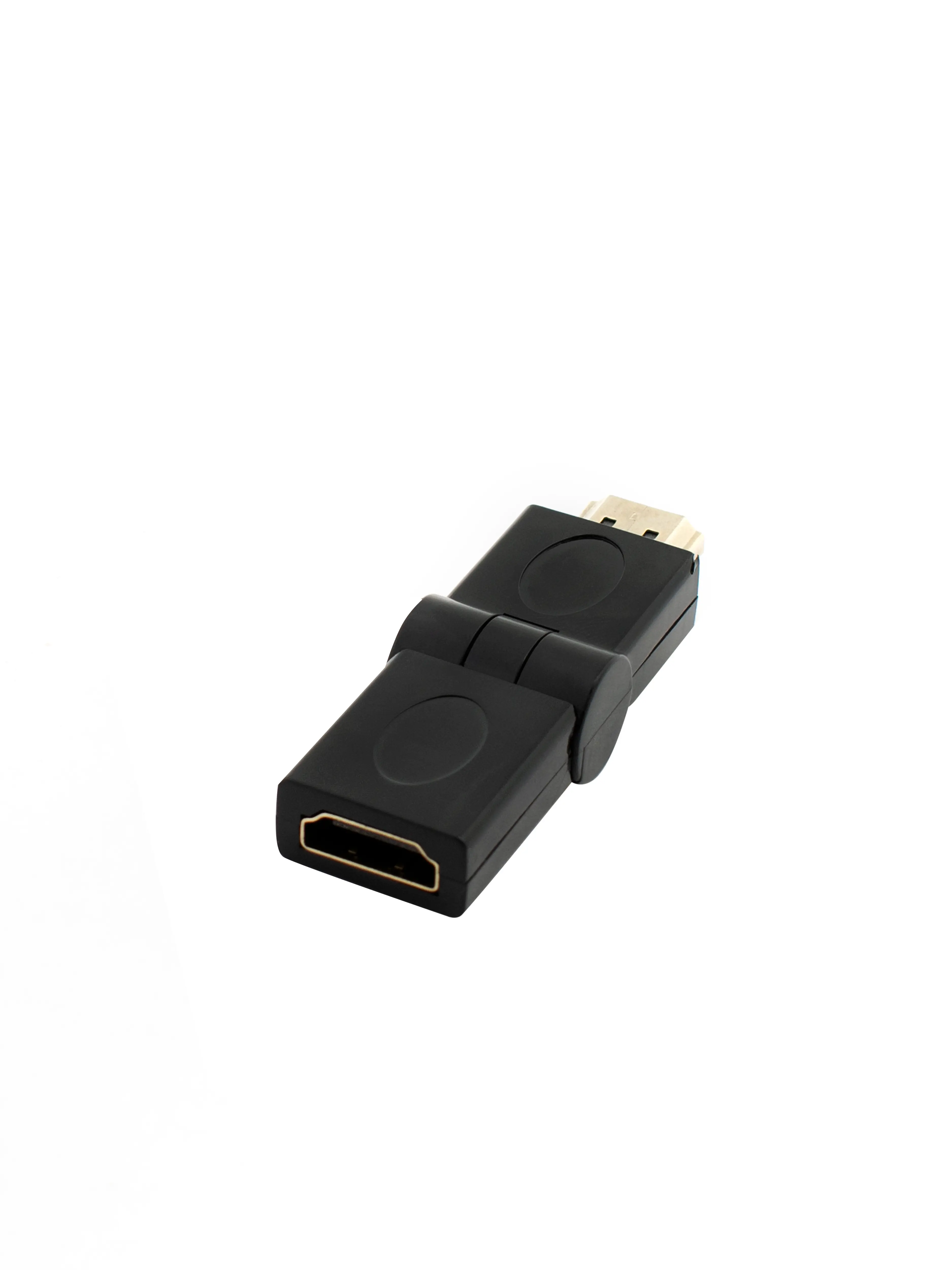 Переходник HDMI-HDMI Oxion гнездо-штекер, поворотный - 1