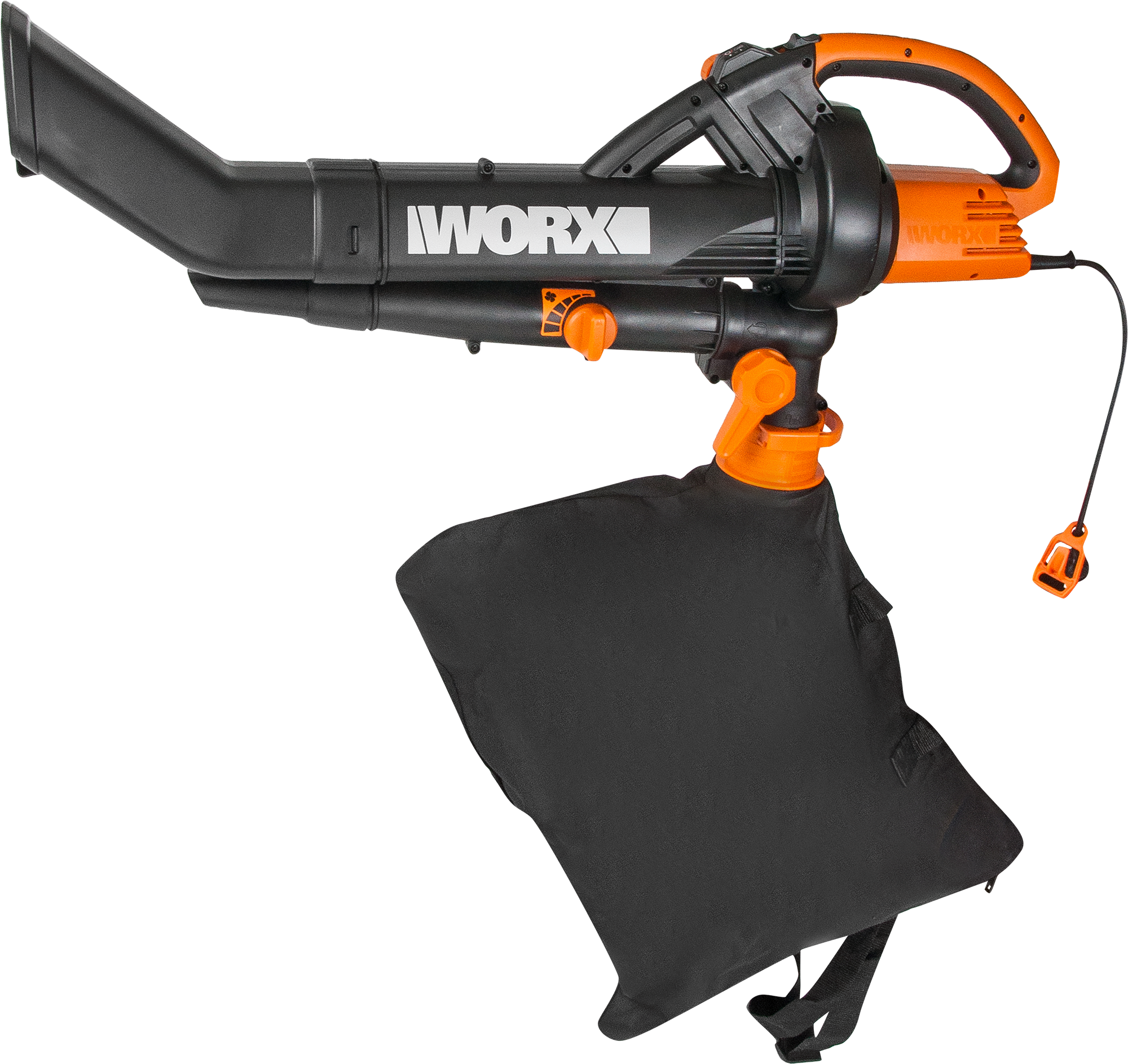 Изображение товара Пылесос-воздуходувка садовая электрическая WORX WP506E 3000 Вт 45л