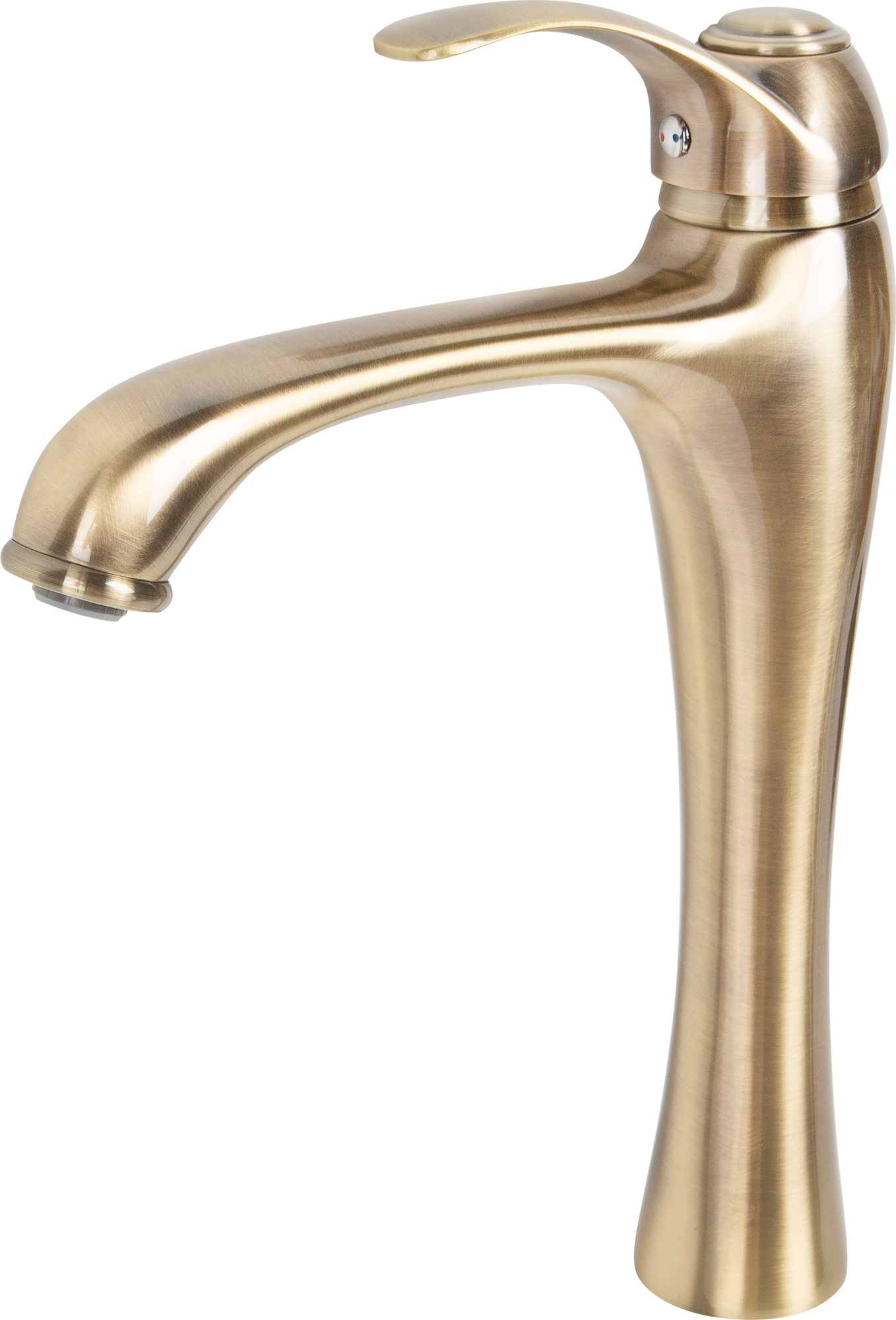 Изображение товара Смеситель для раковины Sensea Emmy однорычажный с высоким изливом цвет бронзовый