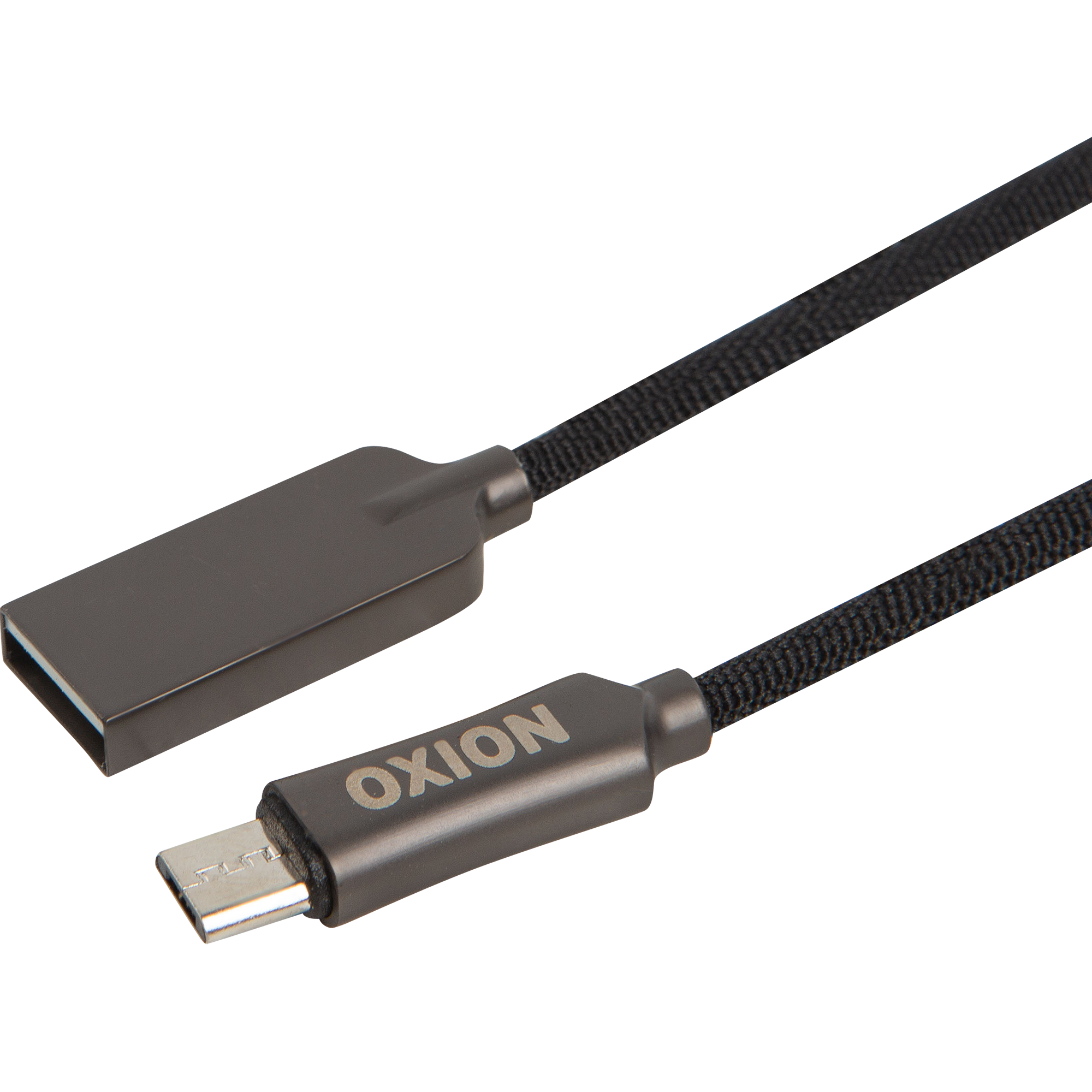 Кабель Oxion USB-micro USB 1 м цвет черный