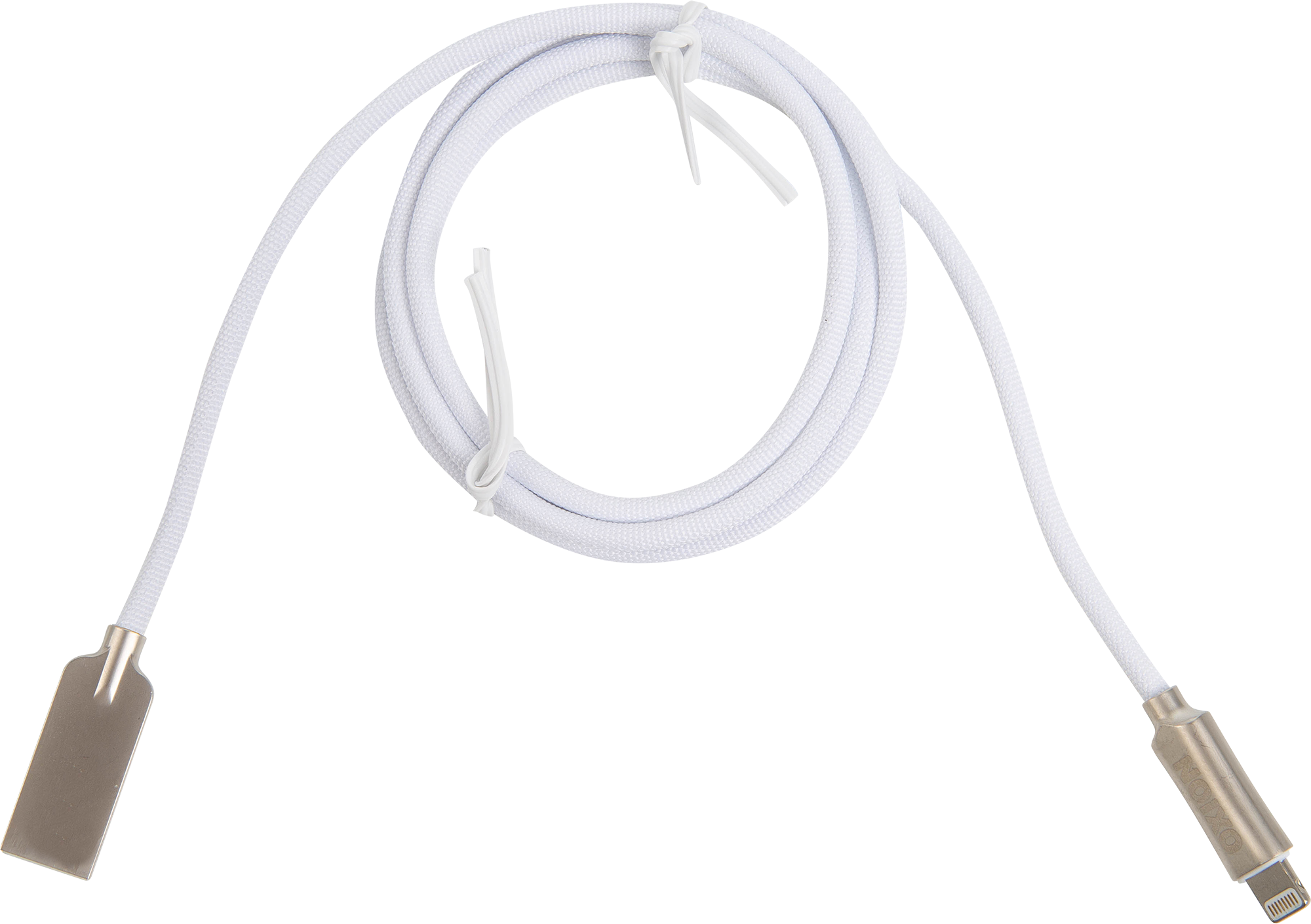 Кабель Oxion USB-Lightning 1 м цвет белый - 1