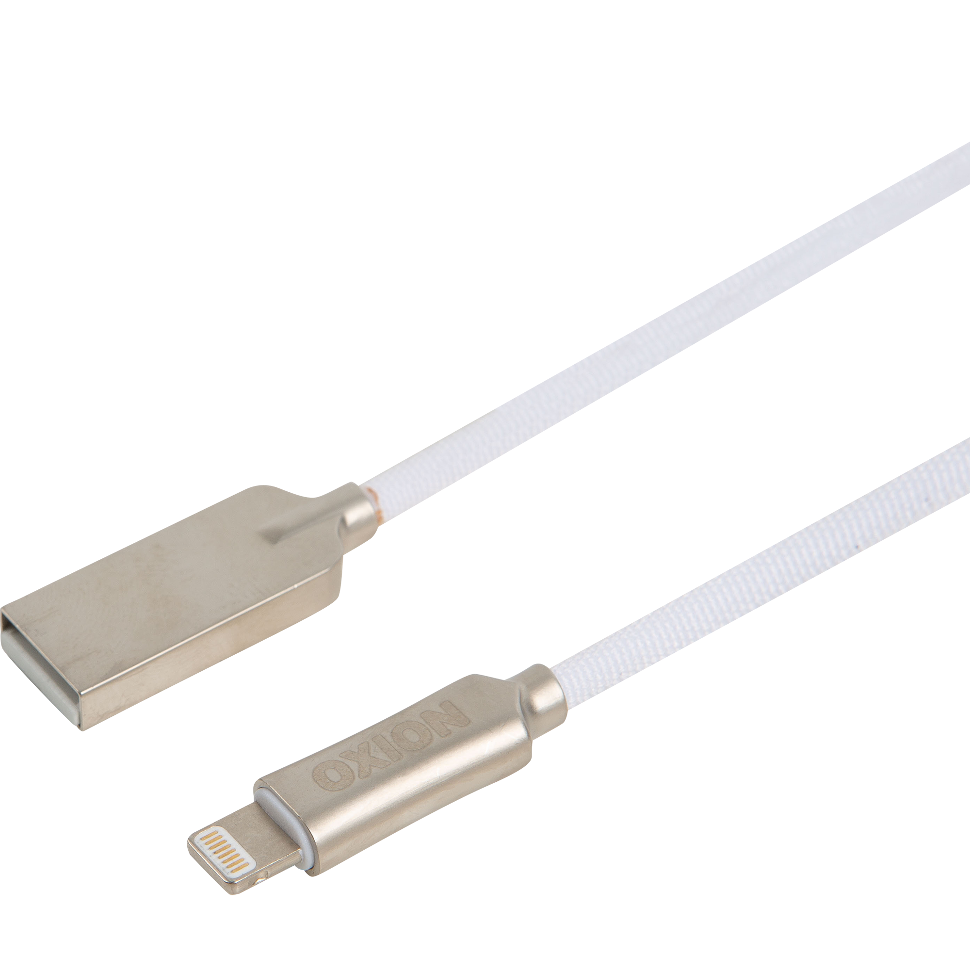 Кабель Oxion USB-Lightning 1 м цвет белый