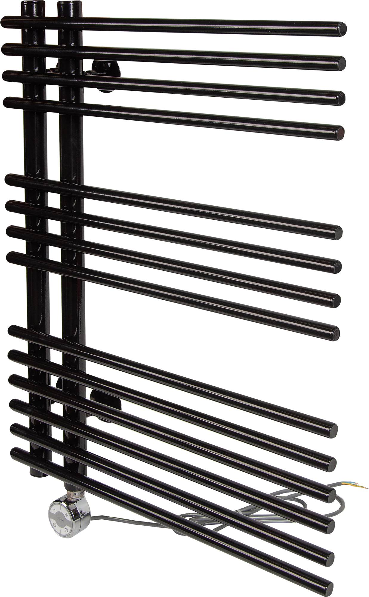 Изображение товара Полотенцесушитель электрический Вармо Диадема П10 600 Вт, 50х88 см, цвет чёрный