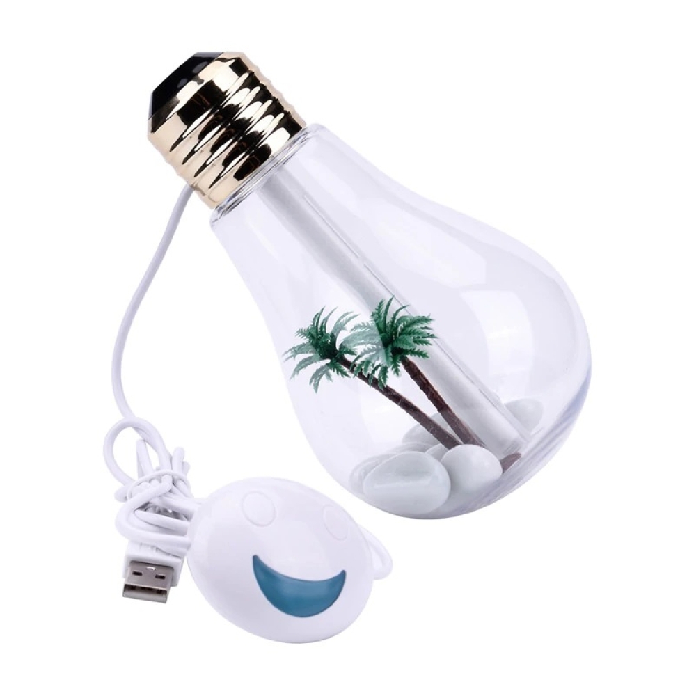 Изображение товара Увлажнитель воздуха ультразвуковой Proffi Home Лампочка PH8751 цвет белый