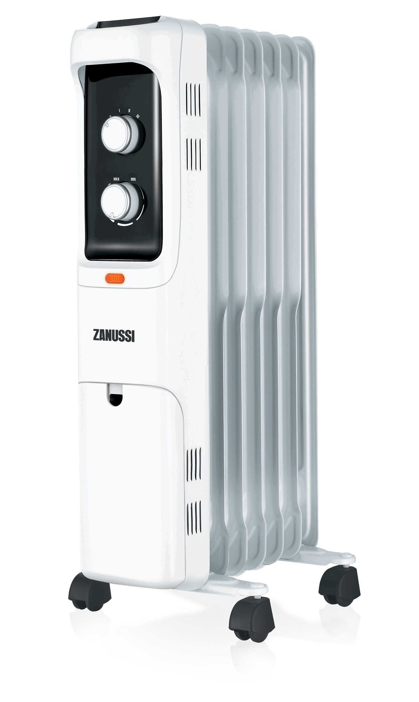 Изображение товара Обогреватель масляный Zanussi ZOH/LT-07W с механическим термостатом, 1500 Вт, 7 секций