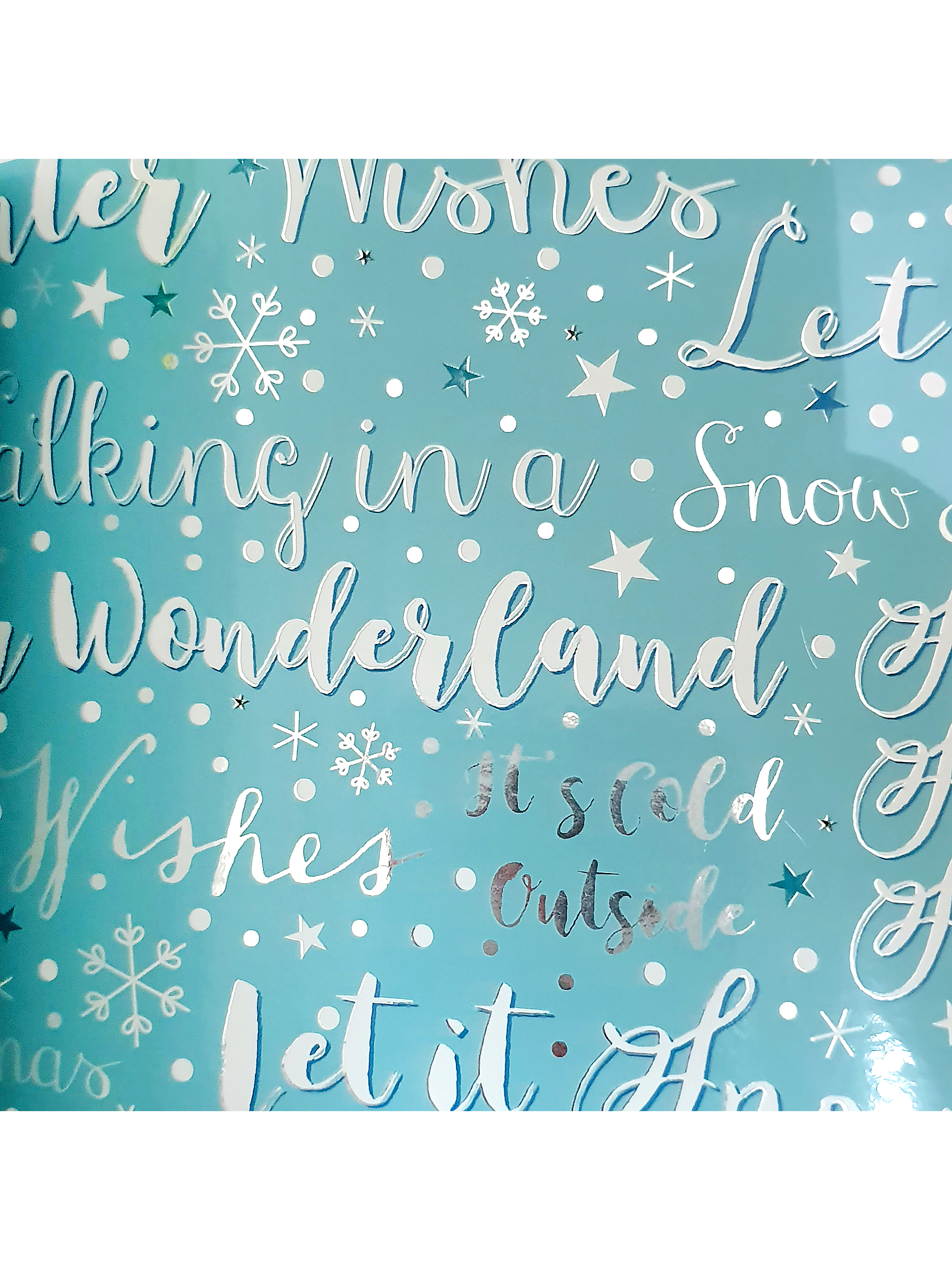 Изображение товара Бумага упаковочная «Снег» 70х100 см