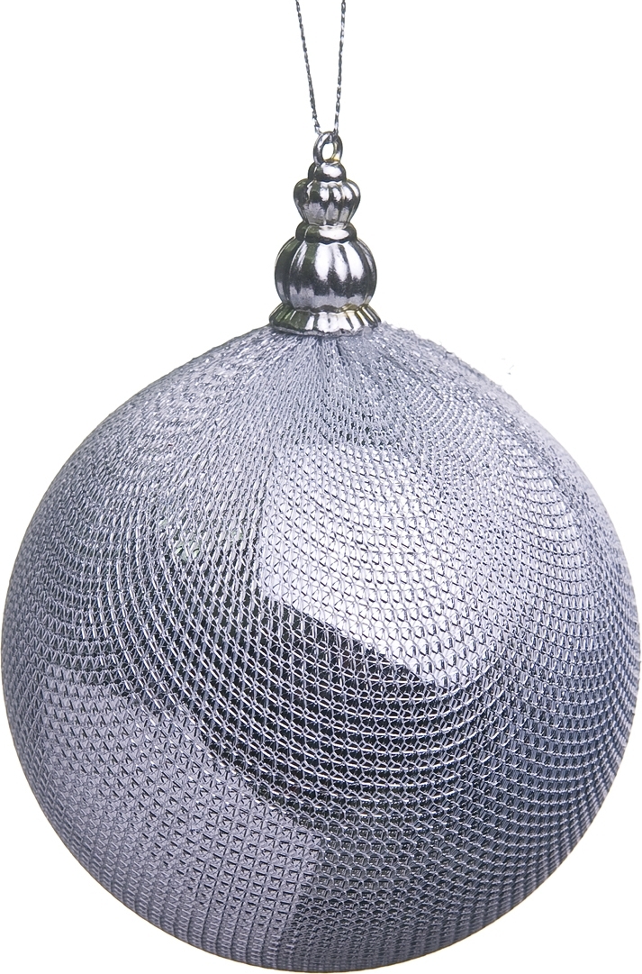 Изображение товара Шар ёлочный "Плетение" 8 см