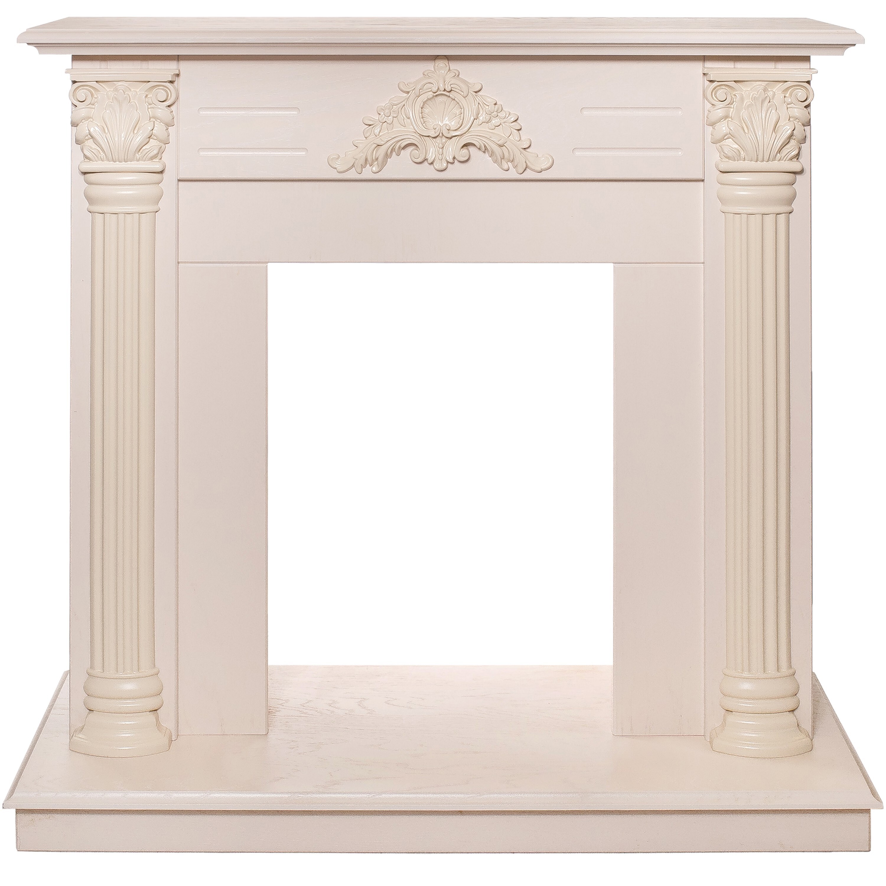 Изображение товара Обрамление stefania std/eug wt из МДФ с покрытием ПВХ белое для классического интерьера