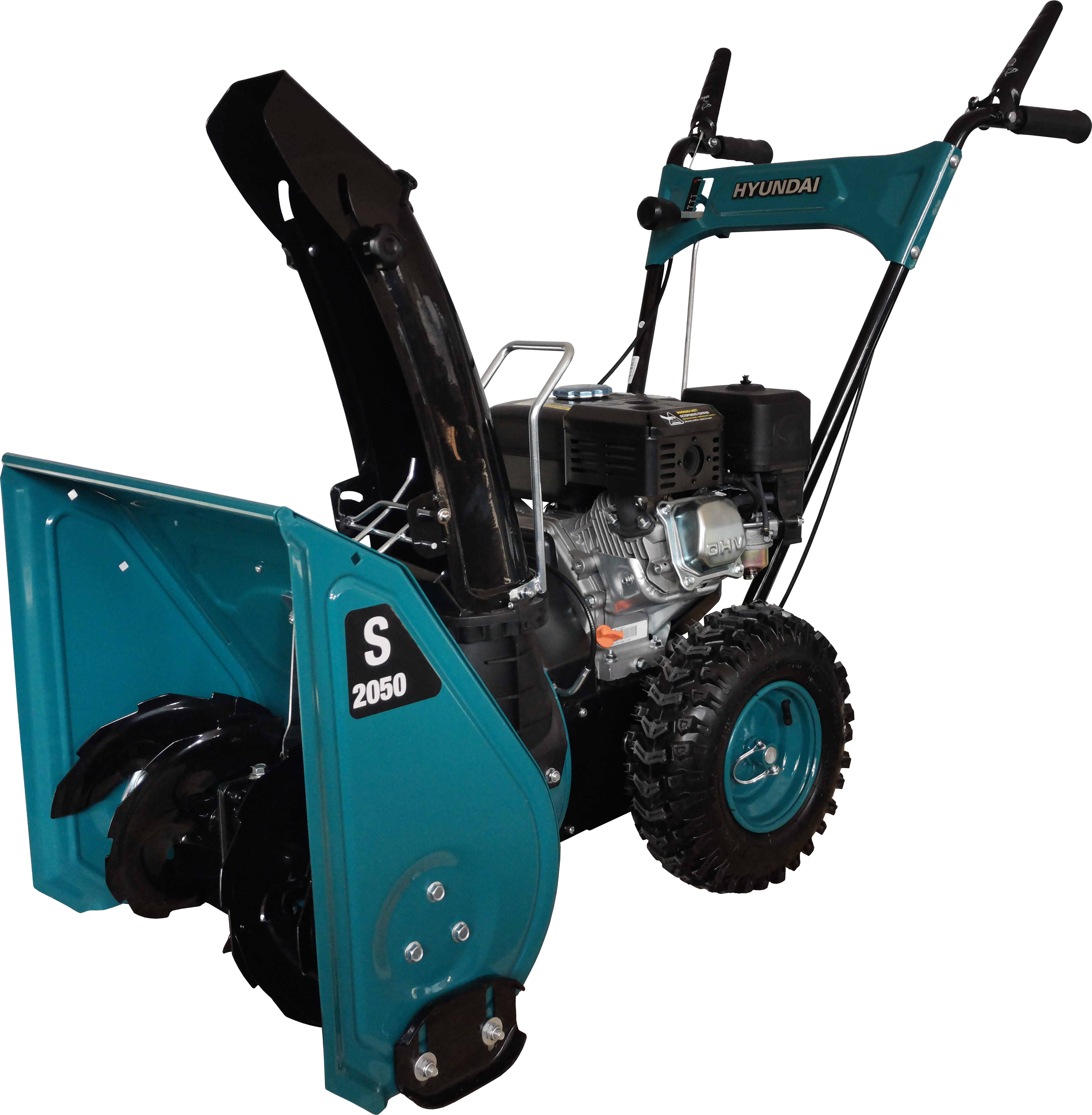 Изображение товара Снегоуборщик бензиновый HYUNDAI S 2050 с мощностью 6.5 л.с.