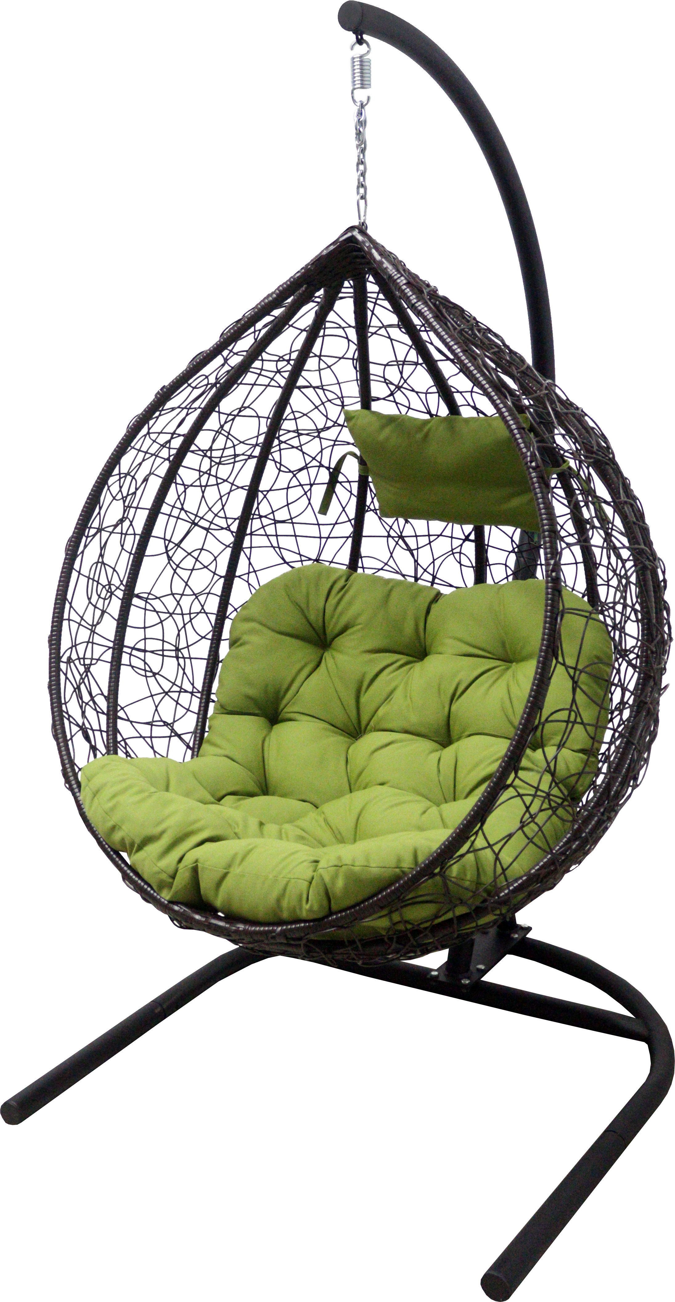 Изображение товара Кресло подвесное Veil с опорой 102x200 см искусственный ротанг