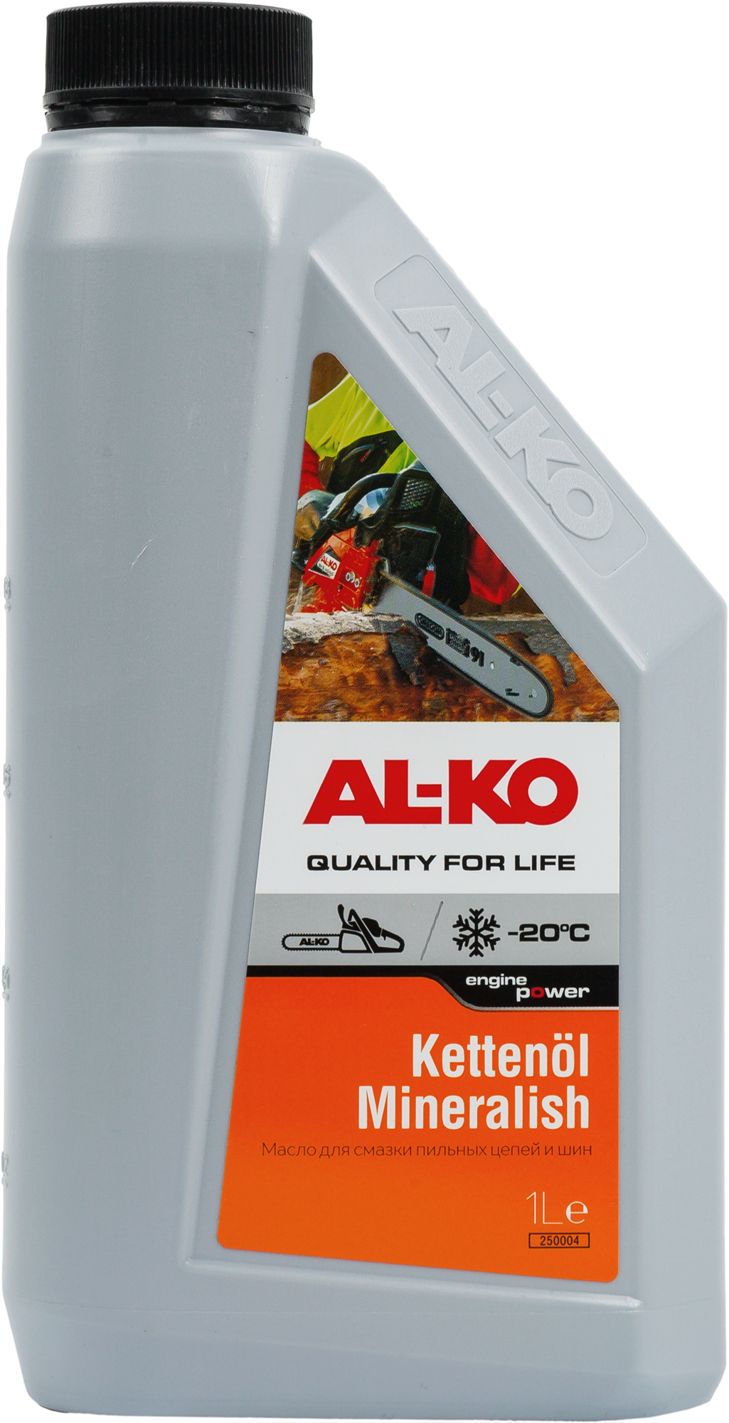 Изображение товара Масло цепное AL-KO 250004 всесезонное 1 литр для цепей пил