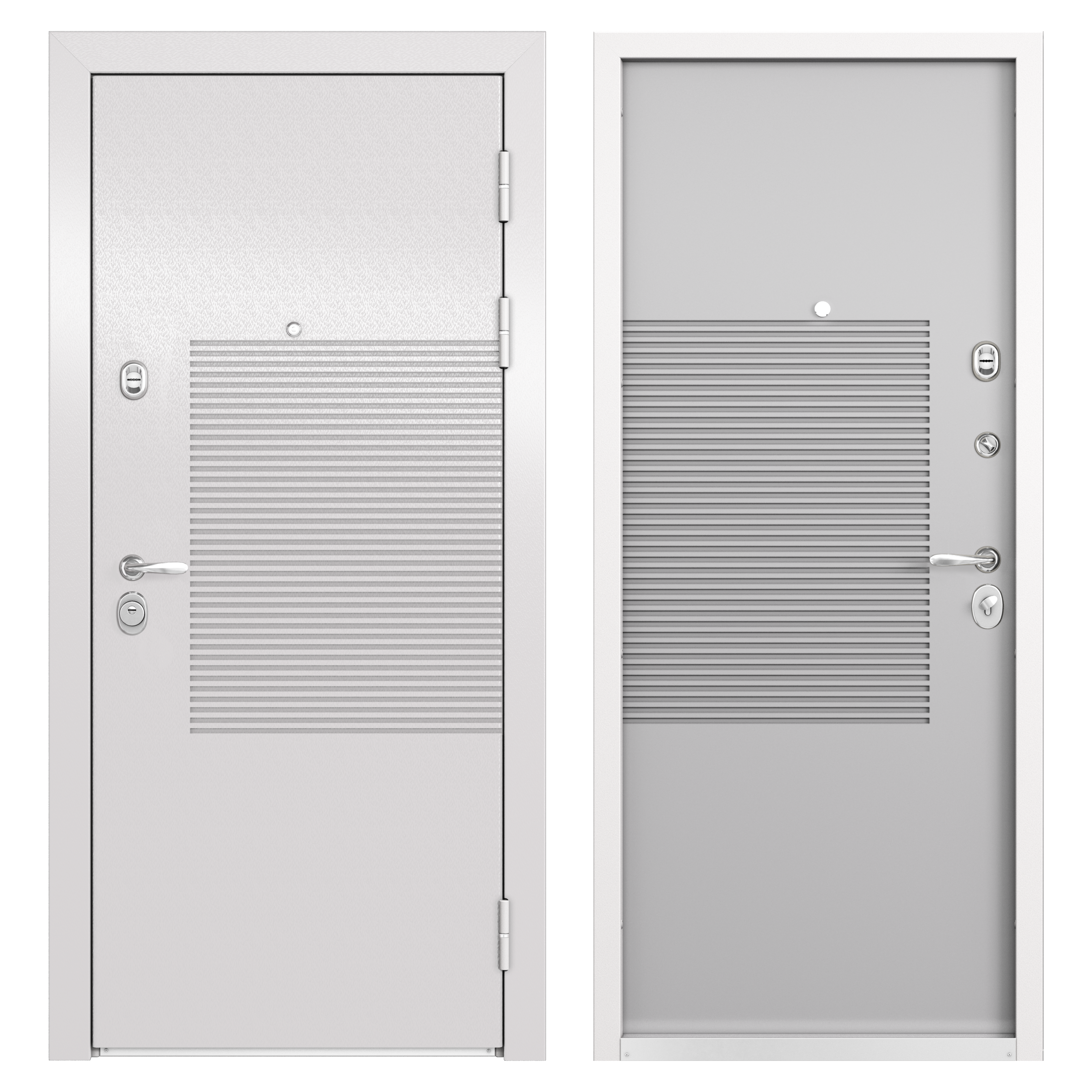 Изображение товара Дверь входная металлическая Фолд тэя 880 мм правая цвет серый