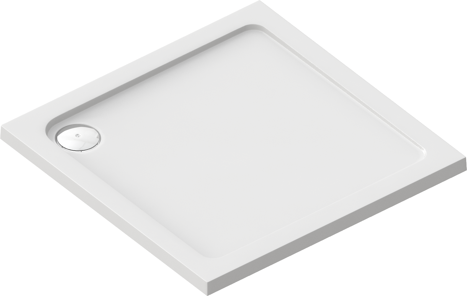 Изображение товара Душевой поддон Sensea Slim акриловый квадратный 90x90 см