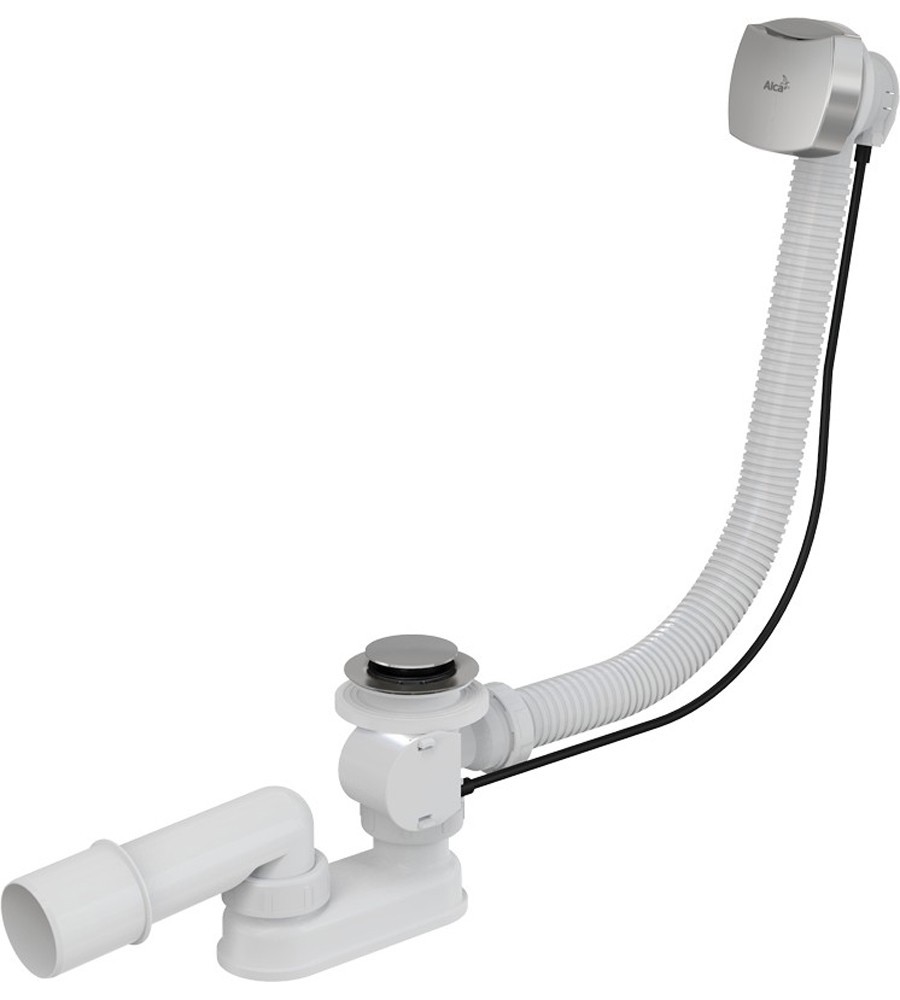 Изображение товара Сифон для ванны AlcaPlast автомат комплект хромированный A51CR