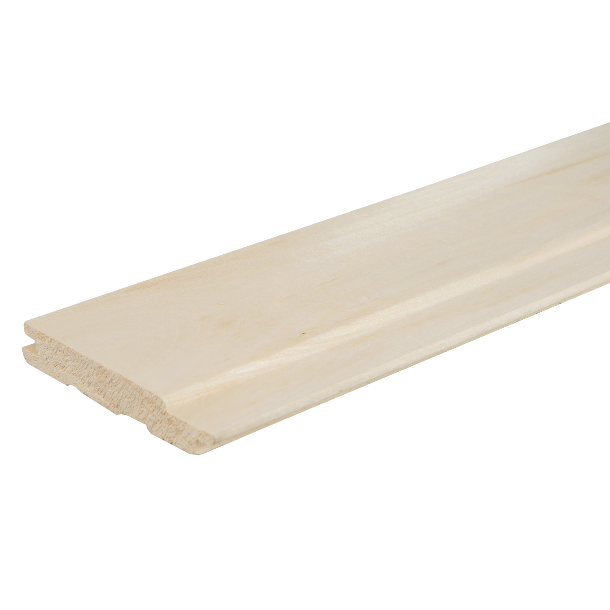 Изображение товара Вагонка сращенная 15x96x2200 мм липа сорт Экстра без сучков 5 шт.