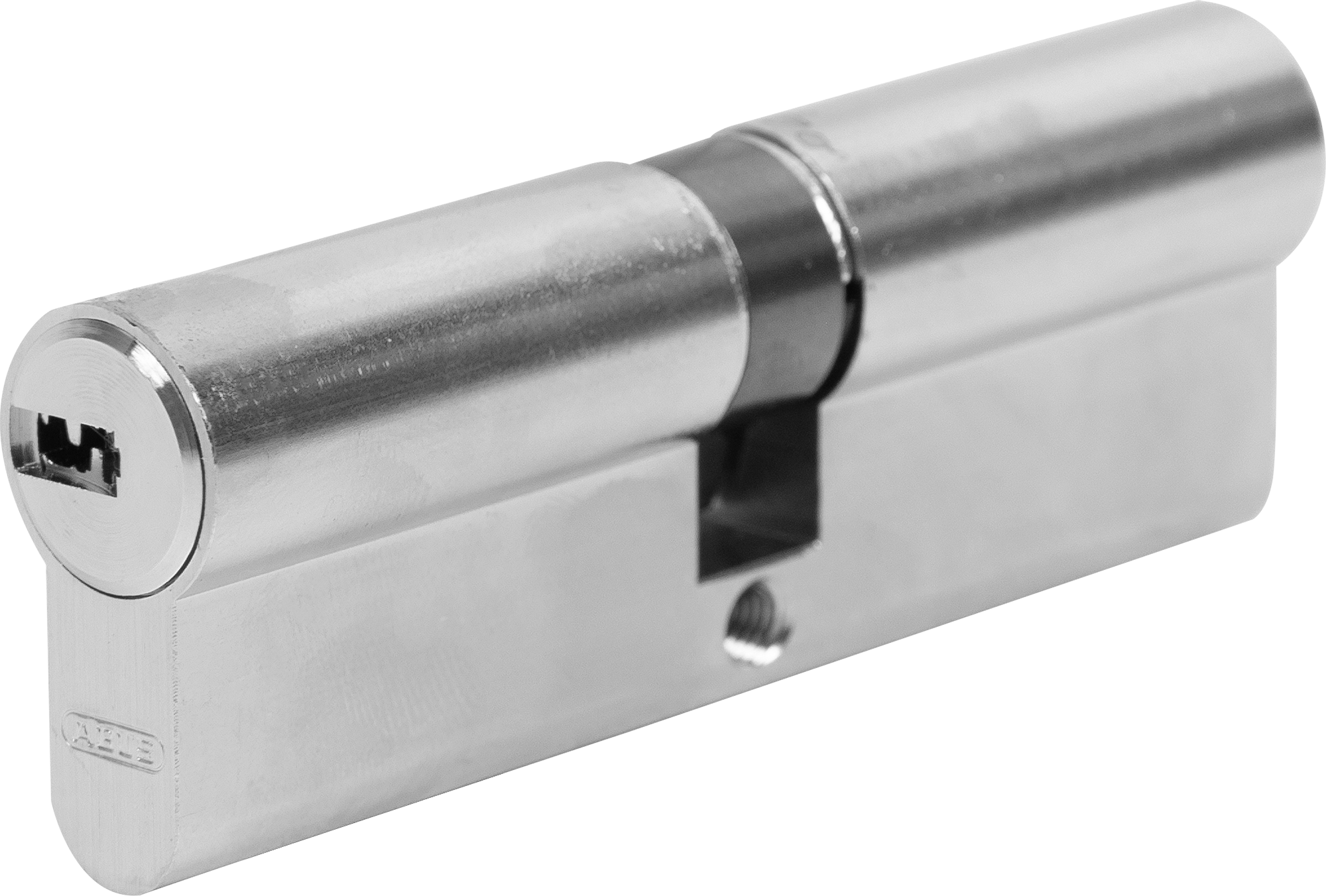 Цилиндр Abus D6N 45x45 мм ключ/ключ цвет никель