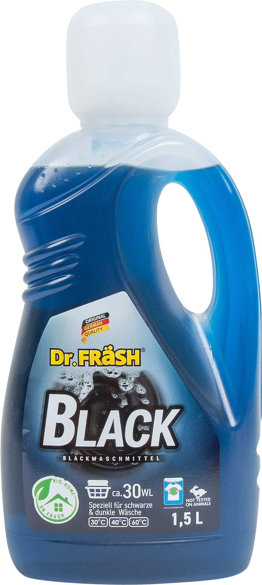 Изображение товара Гель для стирки темного и черного белья Dr.Fräsh Black 1.5 л Изображение товара Гель для стирки темного и черного белья Dr.Fräsh Black 1.5 л