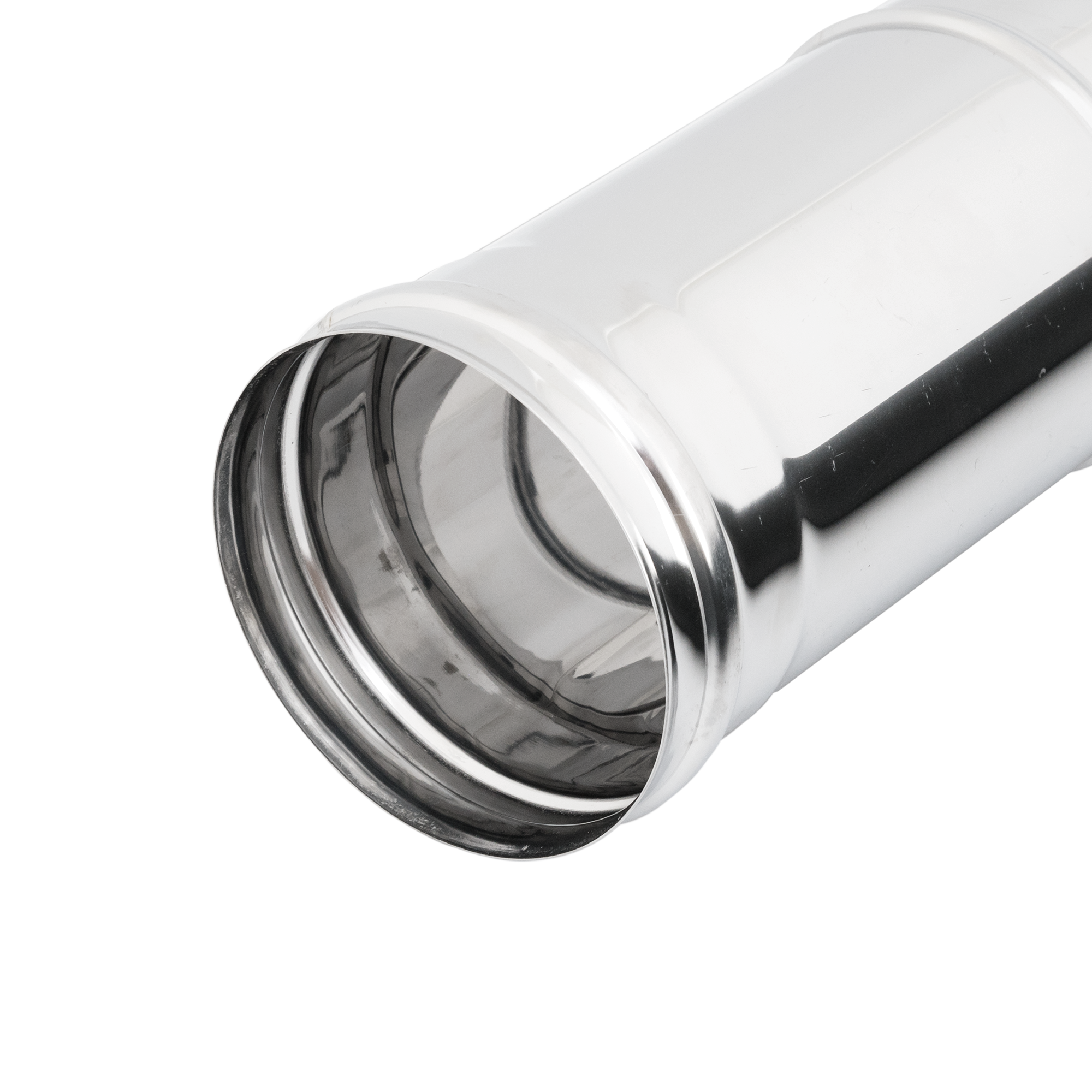 Изображение товара Труба для дымохода D120 0.25 м из нержавеющей стали для котлов и каминов