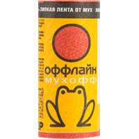 Изображение товара Липкая лента от мух Мухофф оффлайн 1 шт.