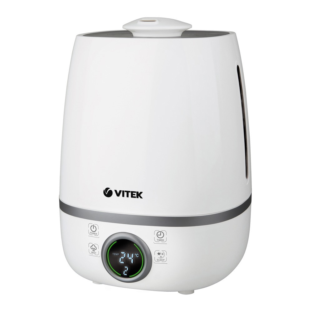 Изображение товара Ультразвуковой увлажнитель воздуха VITEK 2332-VT-02 с гигростатом и таймером
