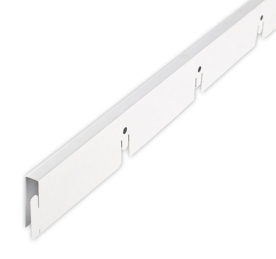Рейка направляющая грильято Албес 100x100x40 мм белый 0.6 м ️ купить по ...