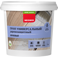 Изображение товара Грунтовка акриловая Neomid 1 л для дерева и фасадов, антисептик, бесцветная