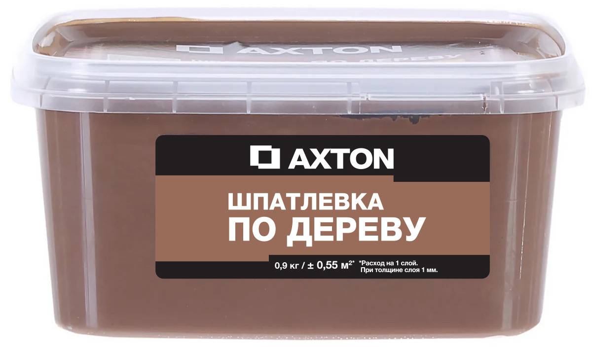 Изображение товара Шпатлёвка Axton для дерева 0.9 кг хани