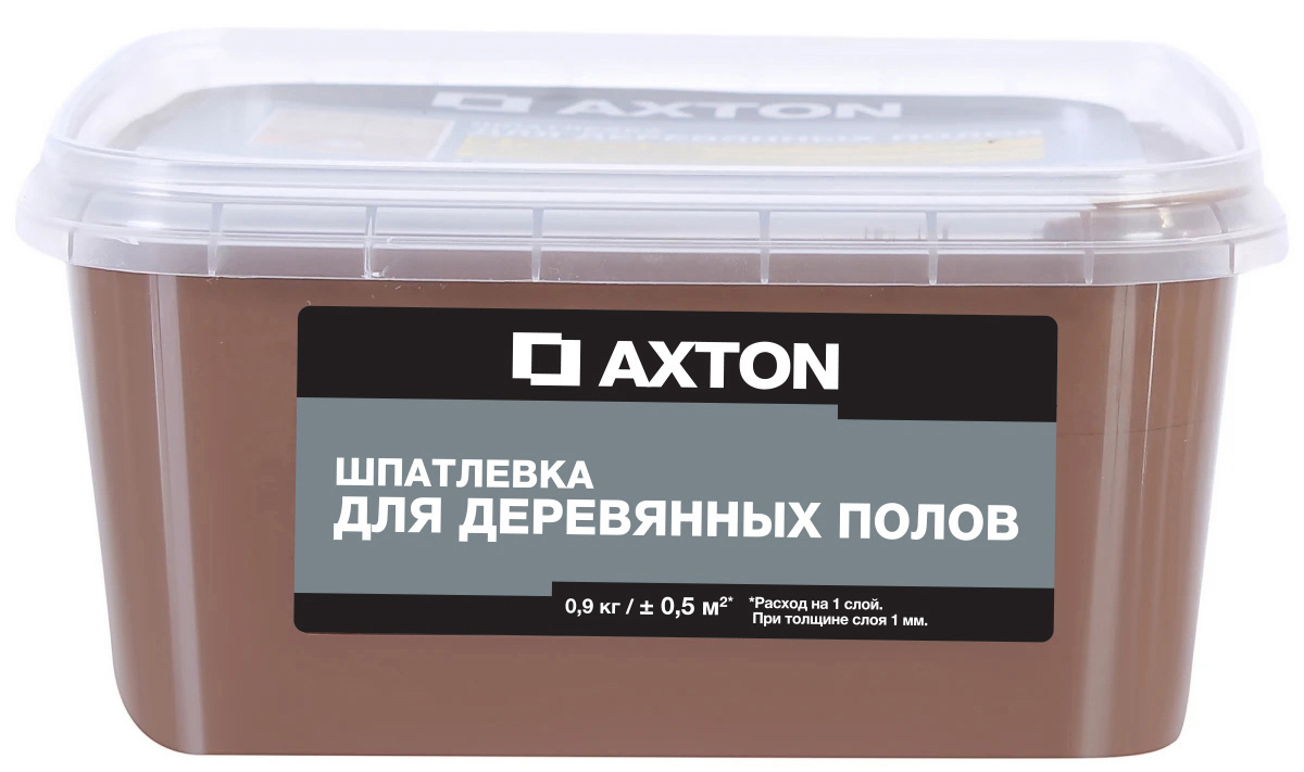 Изображение товара Шпатлёвка по дереву Axton Хани для внутренних и наружных работ 0.9 кг