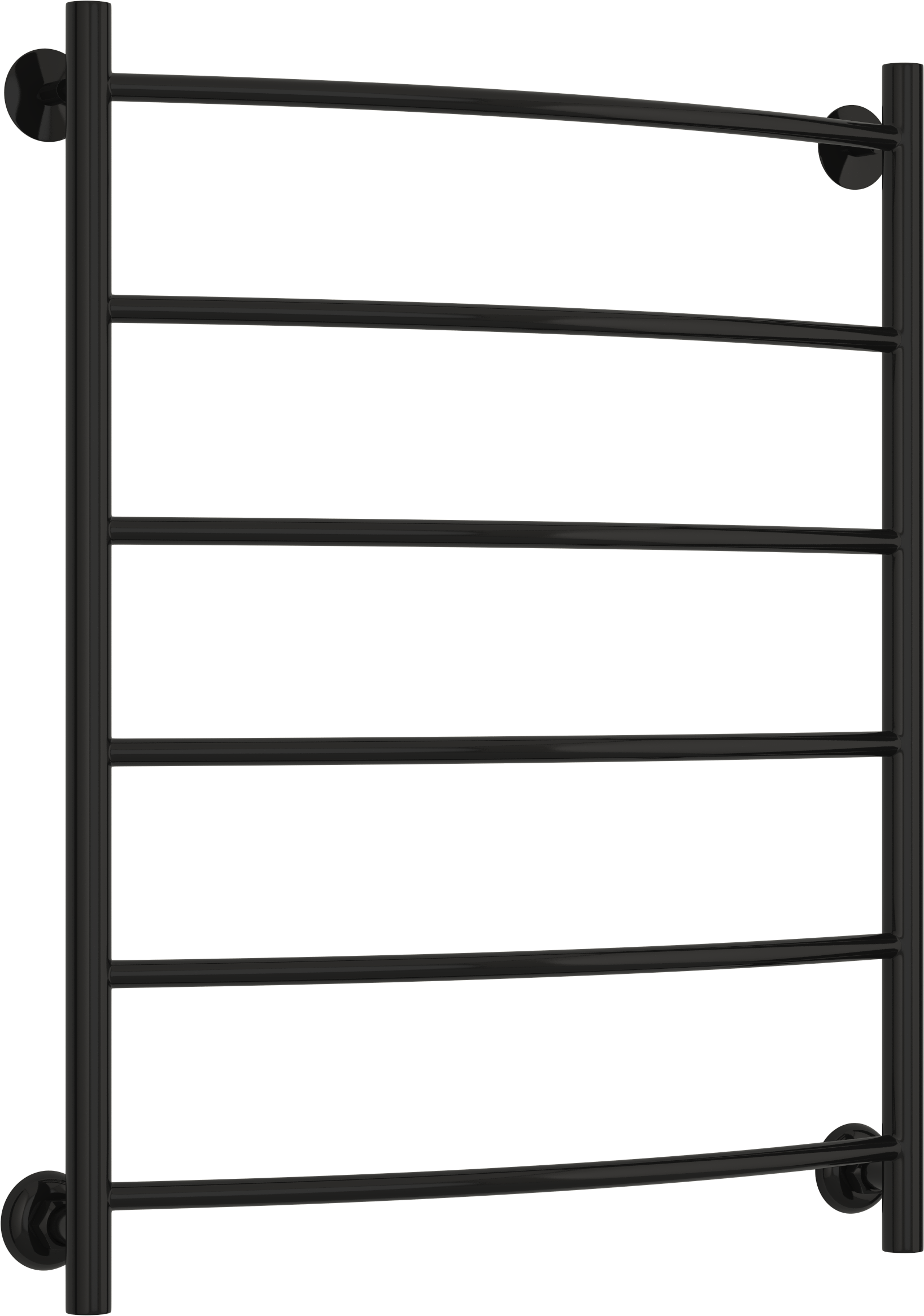 Изображение товара Водяной полотенцесушитель Сунержа ВПС-52П 80x60 мм нержавеющая сталь 3/4 черный
