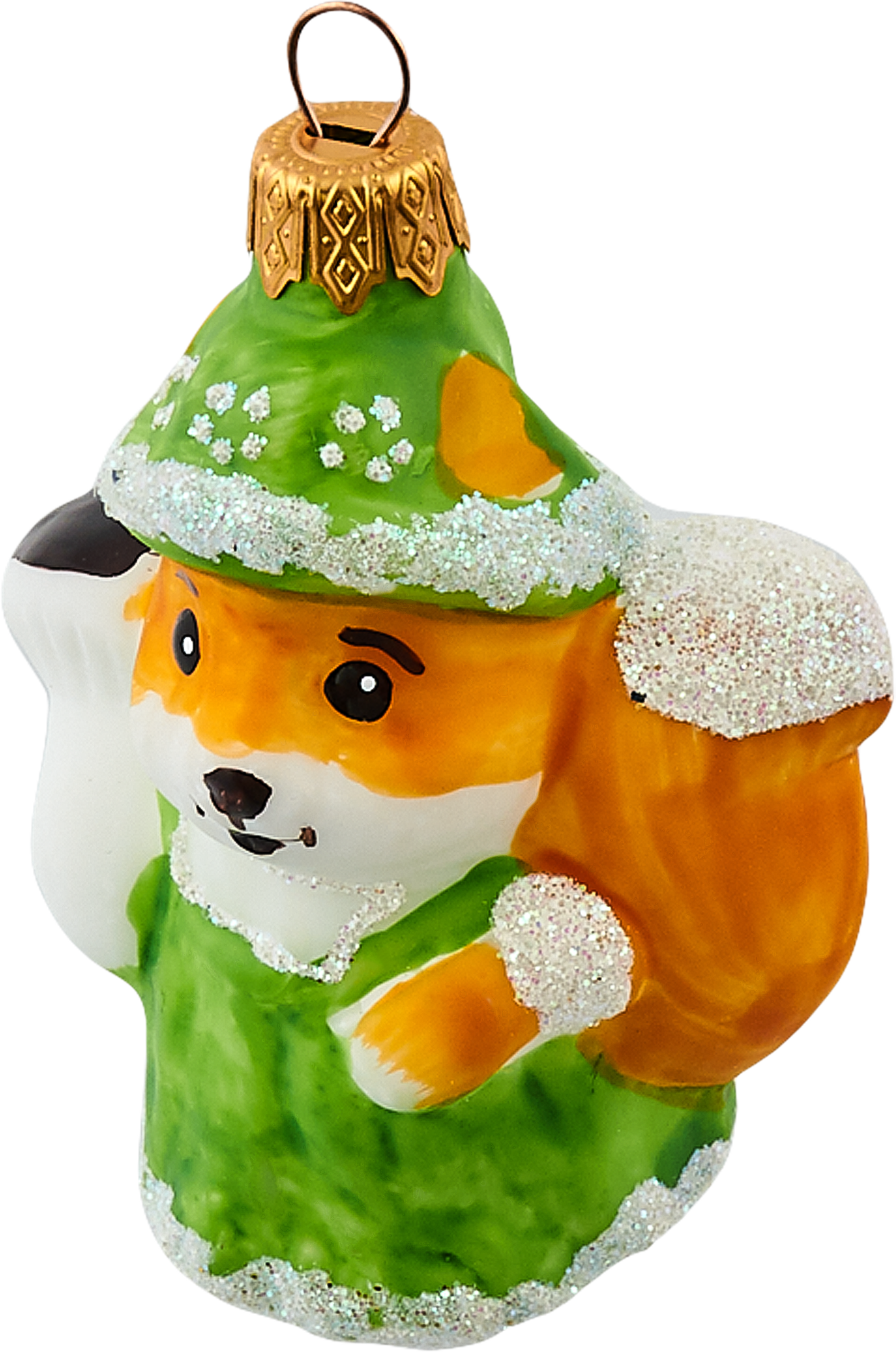 Изображение товара Ёлочное украшение «Белочка в шляпке»